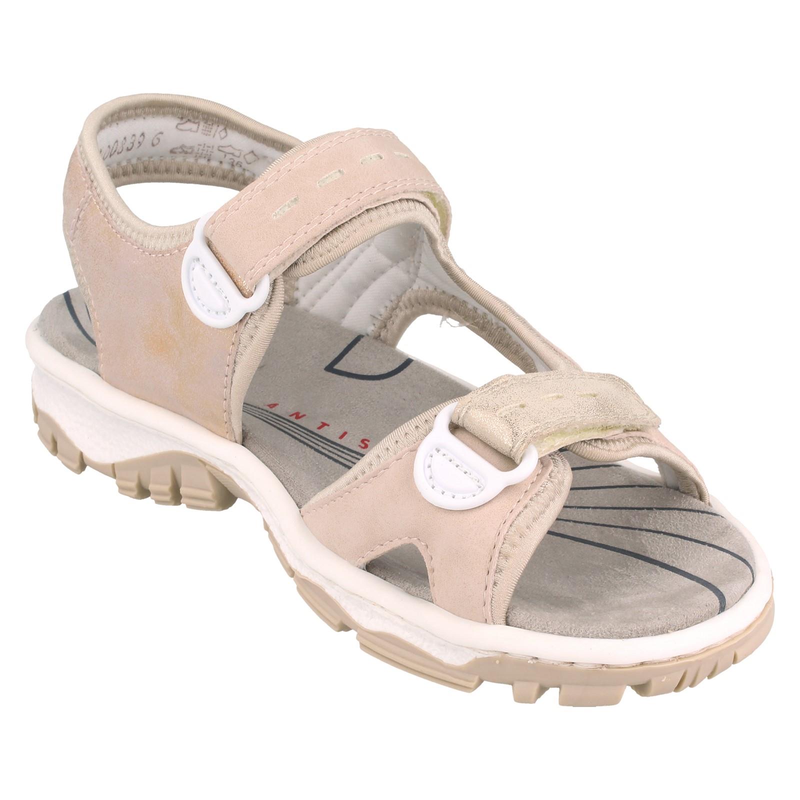 Sandalias de verano Rieker sintéticas antiestrés estilo deportivo para dama 68866 - Imagen 35 de 46