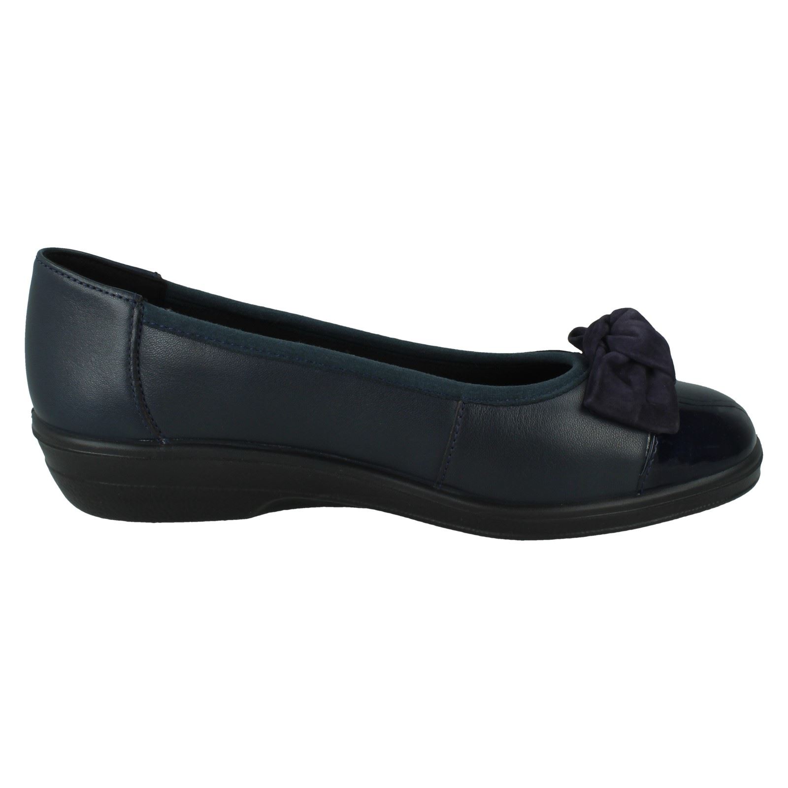 Ladies Padders Slip On Wedge Shoes Orient - Picture 25 of 28