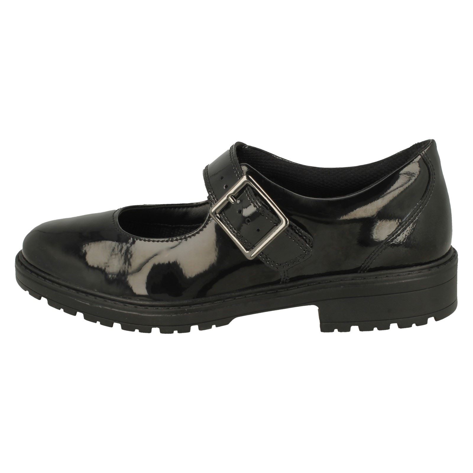 Girls Clarks Smart Mary Jane Style Shoes Loxham Walk Y - Picture 12 of 19