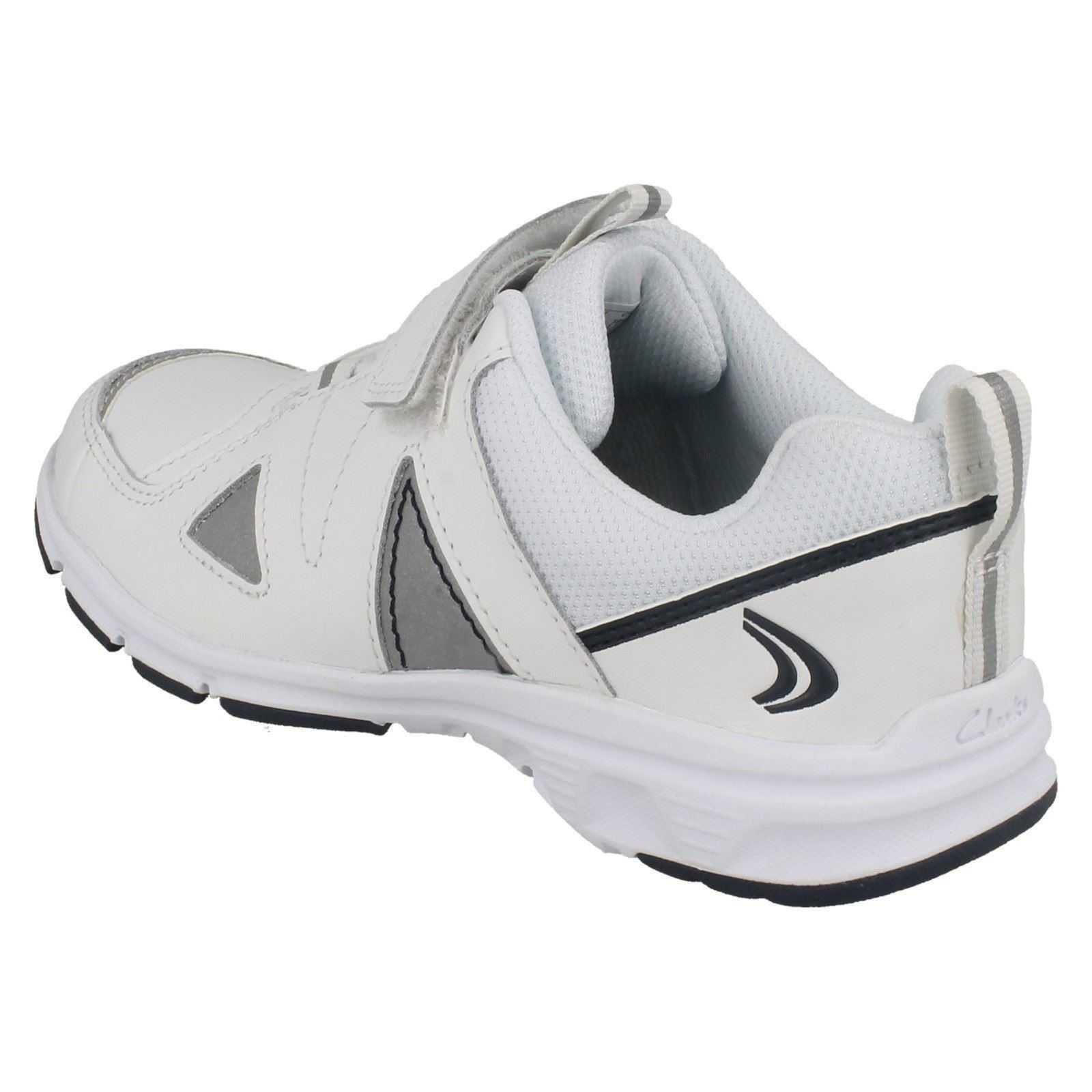Blanco 'pass Trainers azul Clarks Sporty marino blanco Club' Chicos HSPXfP
