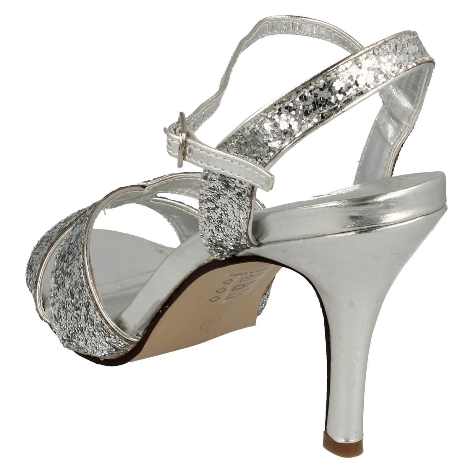 Sandalias de tacón cruzado Anne Michelle para dama - Imagen 19 de 37