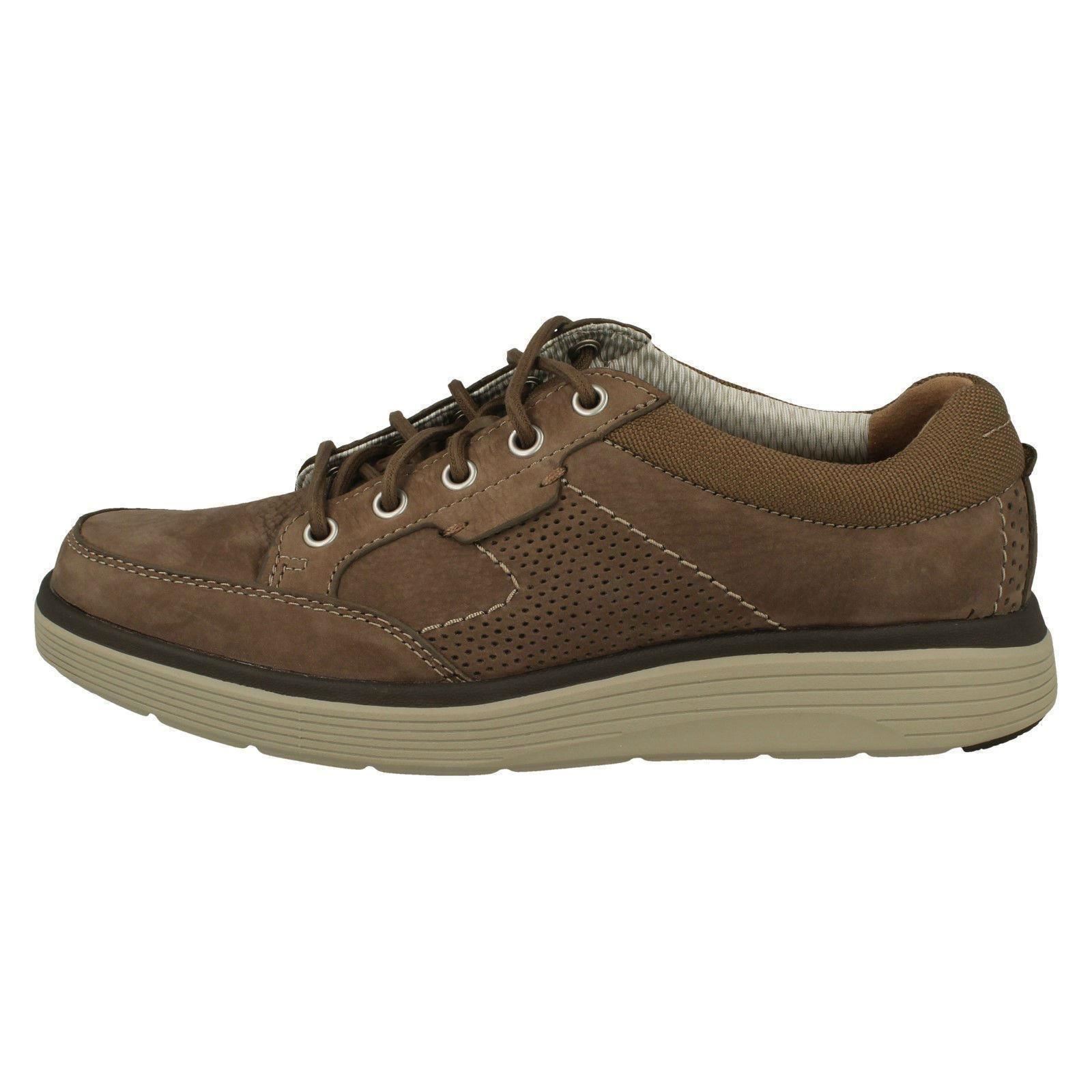 Herren Clarks Leder Up Textile Casual Lace Up Leder Schuhes - 'Un Abode Lace' e3fc84 Herren Clarks Leder Up Textile Casual Lace Up Leder Schuhes - 'Un Abode Lace' e3fc84