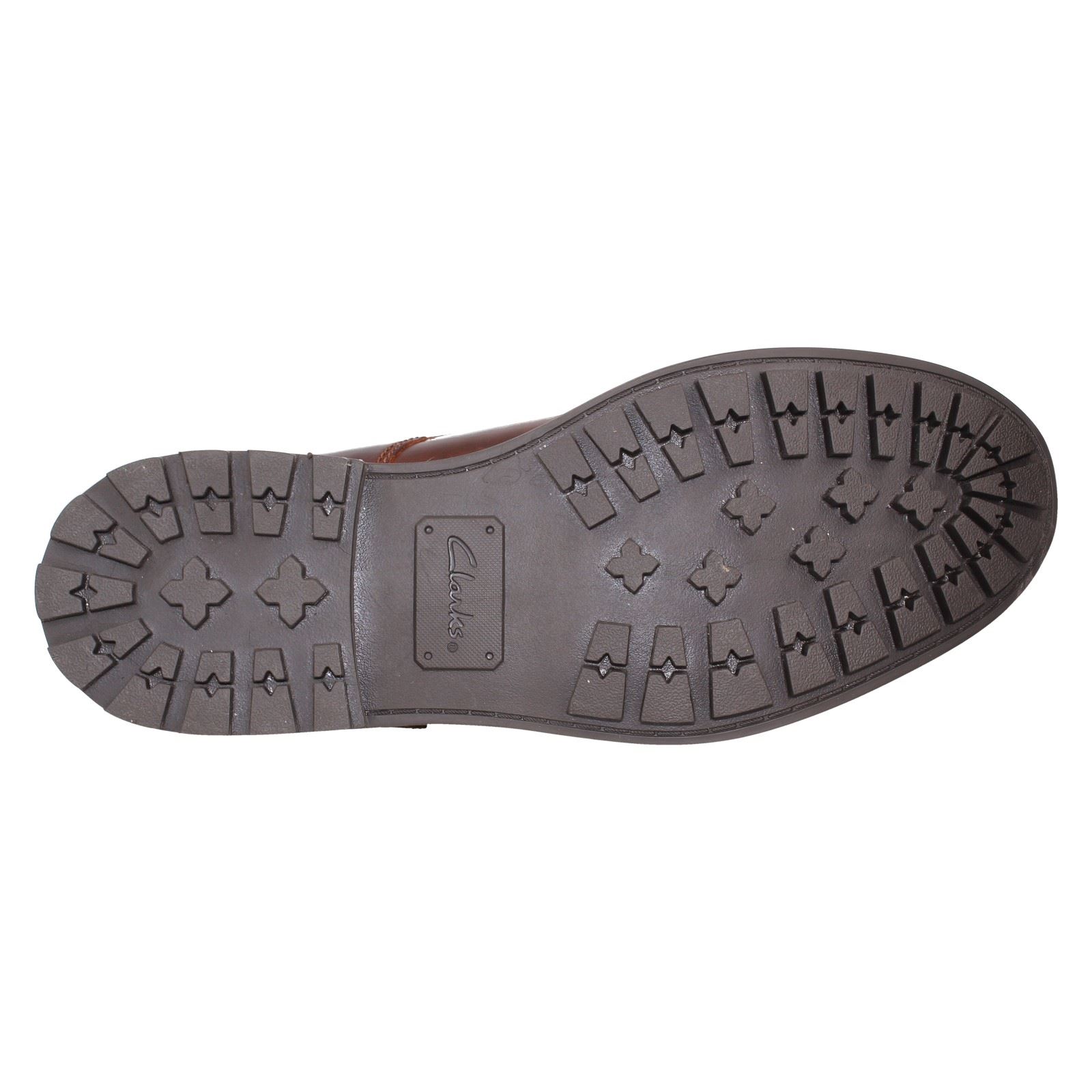 Stivaletti casual da uomo Clarks stringati intelligenti Westcombe medi - Foto 15 di 19