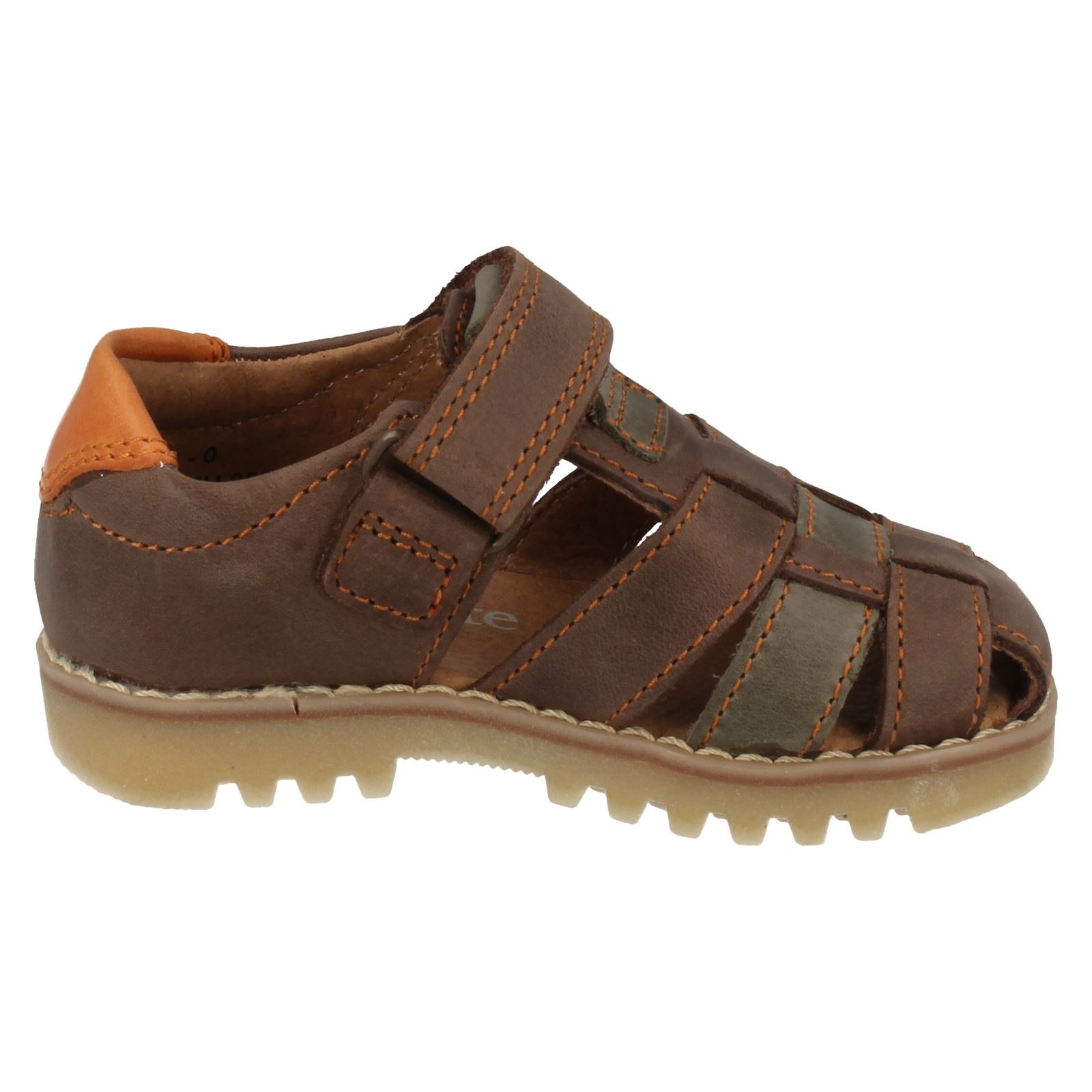 infant closed toe sandals