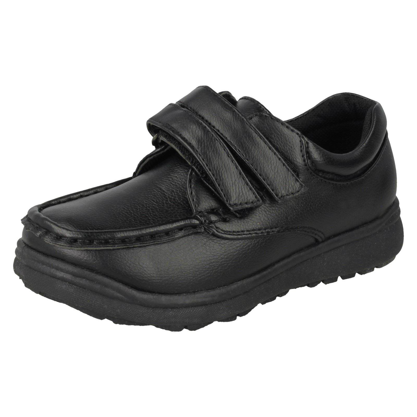 Boys Black Harry Potter 2 Strap School Shoes Sizes 12Jnr 6 UK