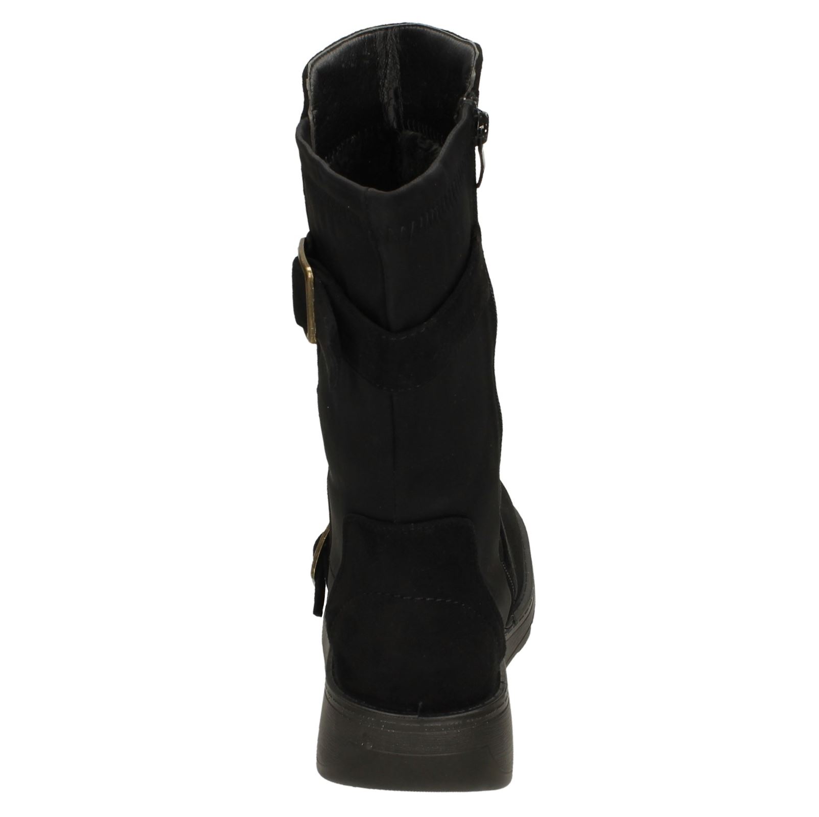 Bottes Mi-Mollet Femmes Spot On F4R452 - Picture 13 of 28