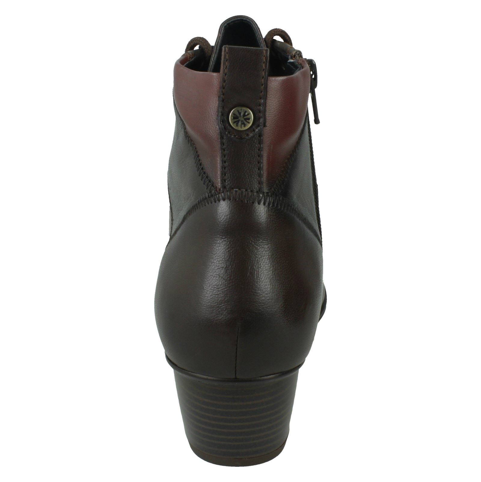 Ladies Van Dal Lace Up Ankle Boots Lark - Picture 17 of 19