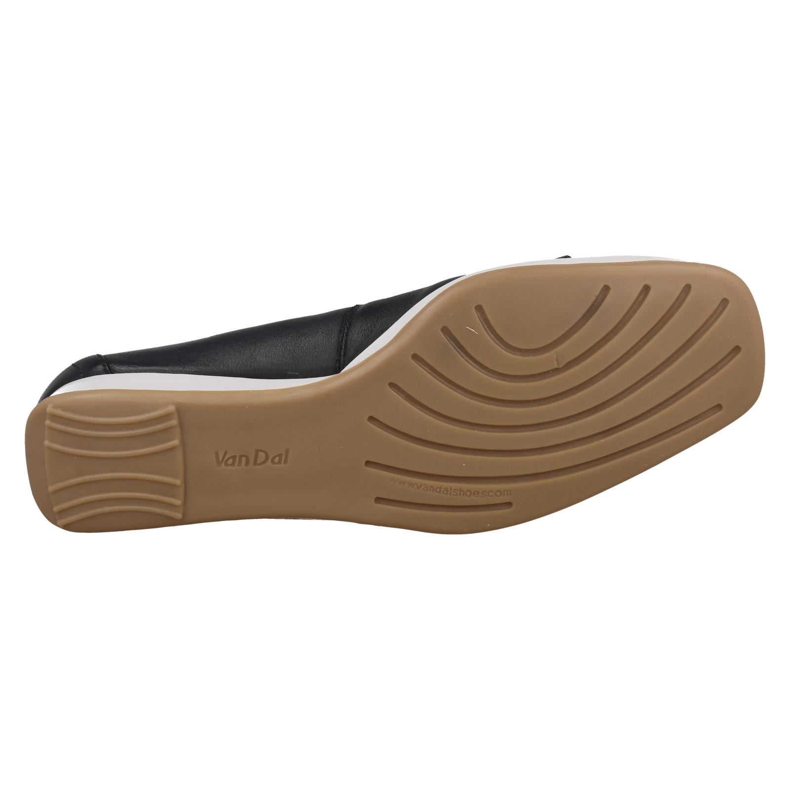 Zapato de tacón de cuña pequeño de cuero Van-Dal para dama Barbados II - Imagen 13 de 19
