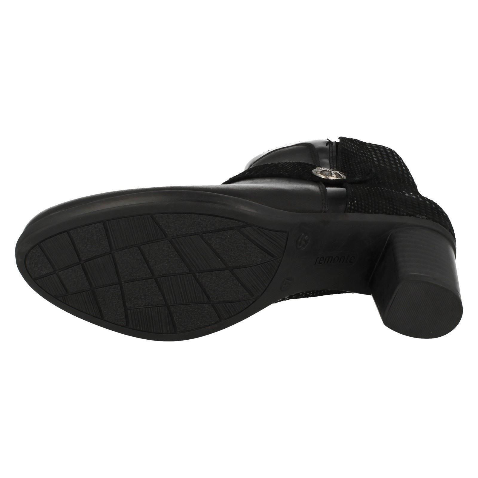 Puntera rojoondeada rojoondeada rojoondeada Damas REMONTE botas al Tobillo Informales Tacón alto Cremallera de Cuero R1571 f83a38 Puntera rojoondeada rojoondeada rojoondeada Damas REMONTE botas al Tobillo Informales Tacón alto Cremallera de Cuero R1571 f83a38