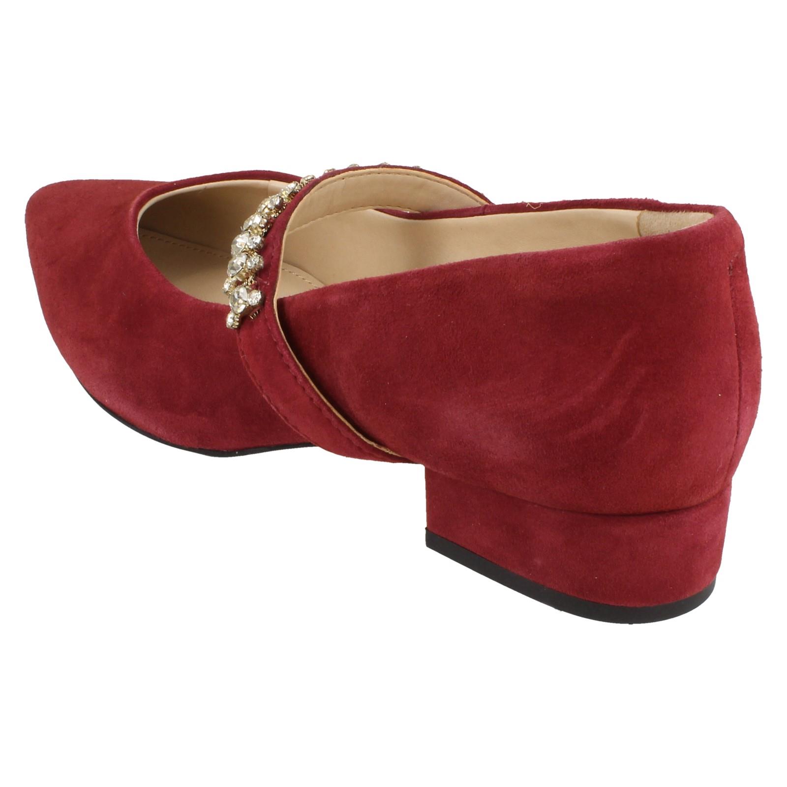 Scarpe Da Donna Van Dal Con Tacco A Blocco Di 2.5 CM Con Dettaglio Con Cinturino - Picture 13 of 19