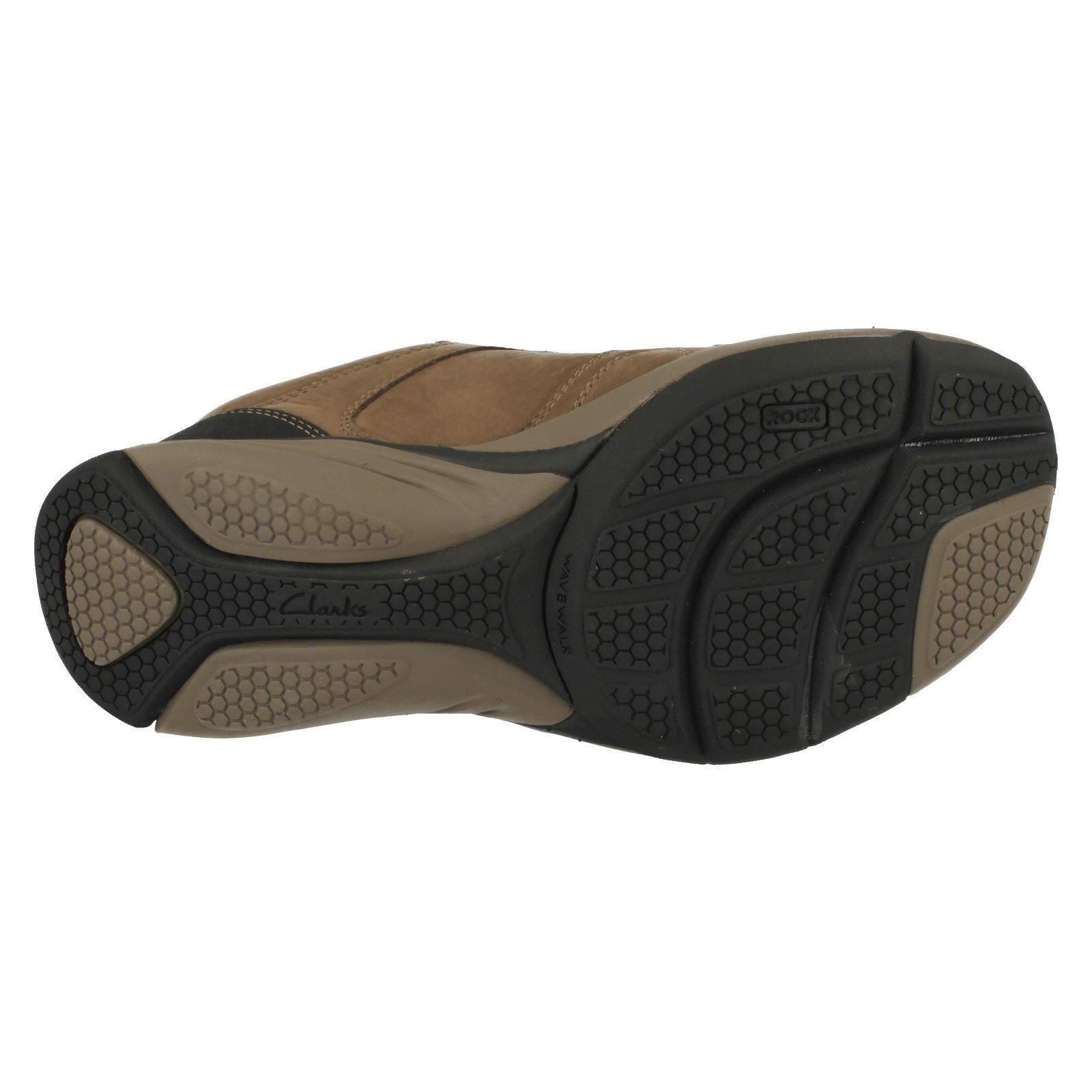 Mens Clarks Wave Walk Shoes 'Wave Port' - Picture 3 of 10
