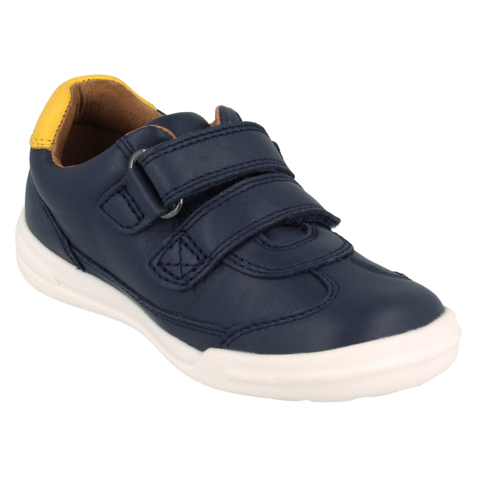 Boys Startrite Leather Dual Strap Smart Casual Everyday Shoes Roundabout - Picture 9 of 10
