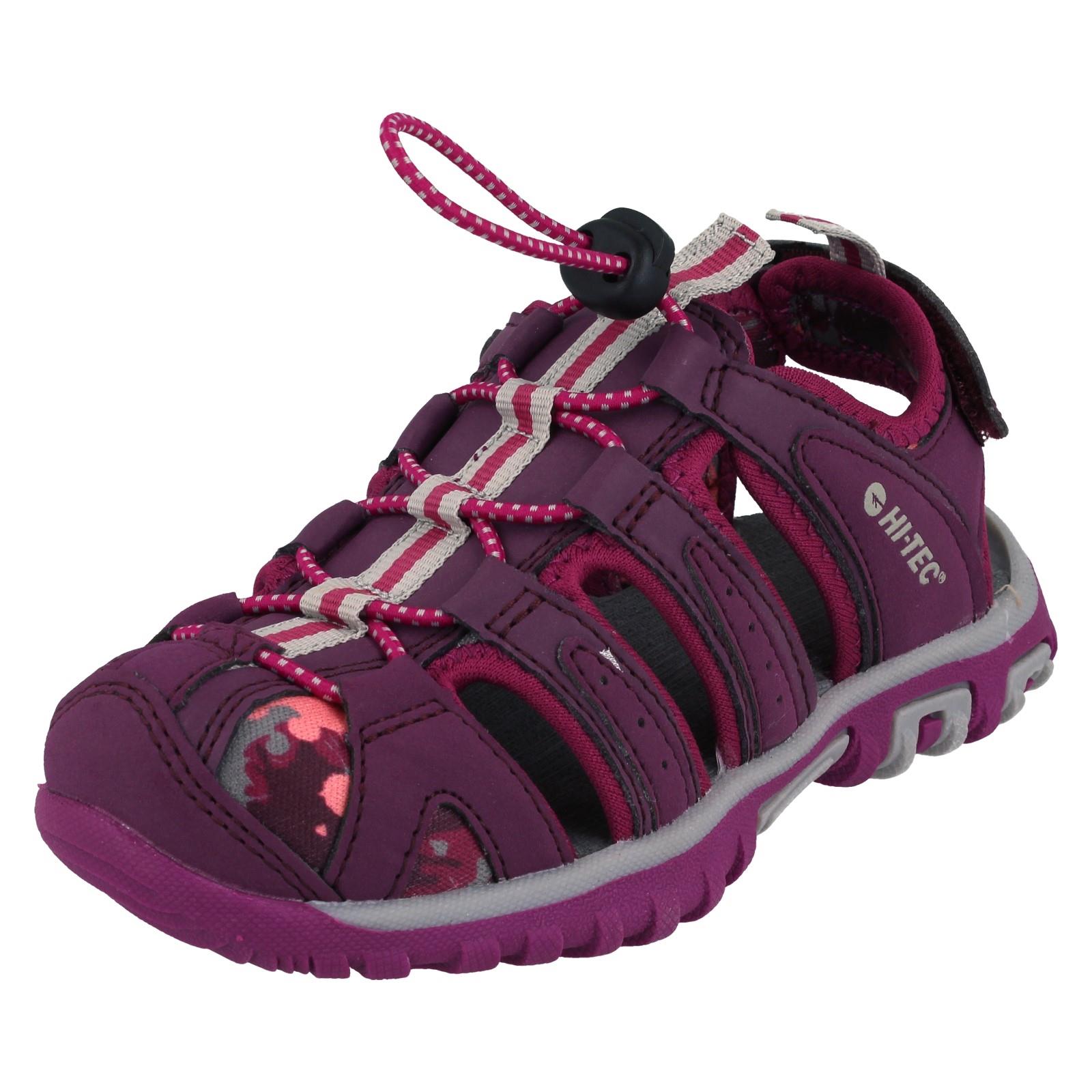 Kinder Hi-Tec Freizeit Geschlossene SPORTS Sandalen Mit Gummizug Spitze' Cove ' - Imagen 29 de 38