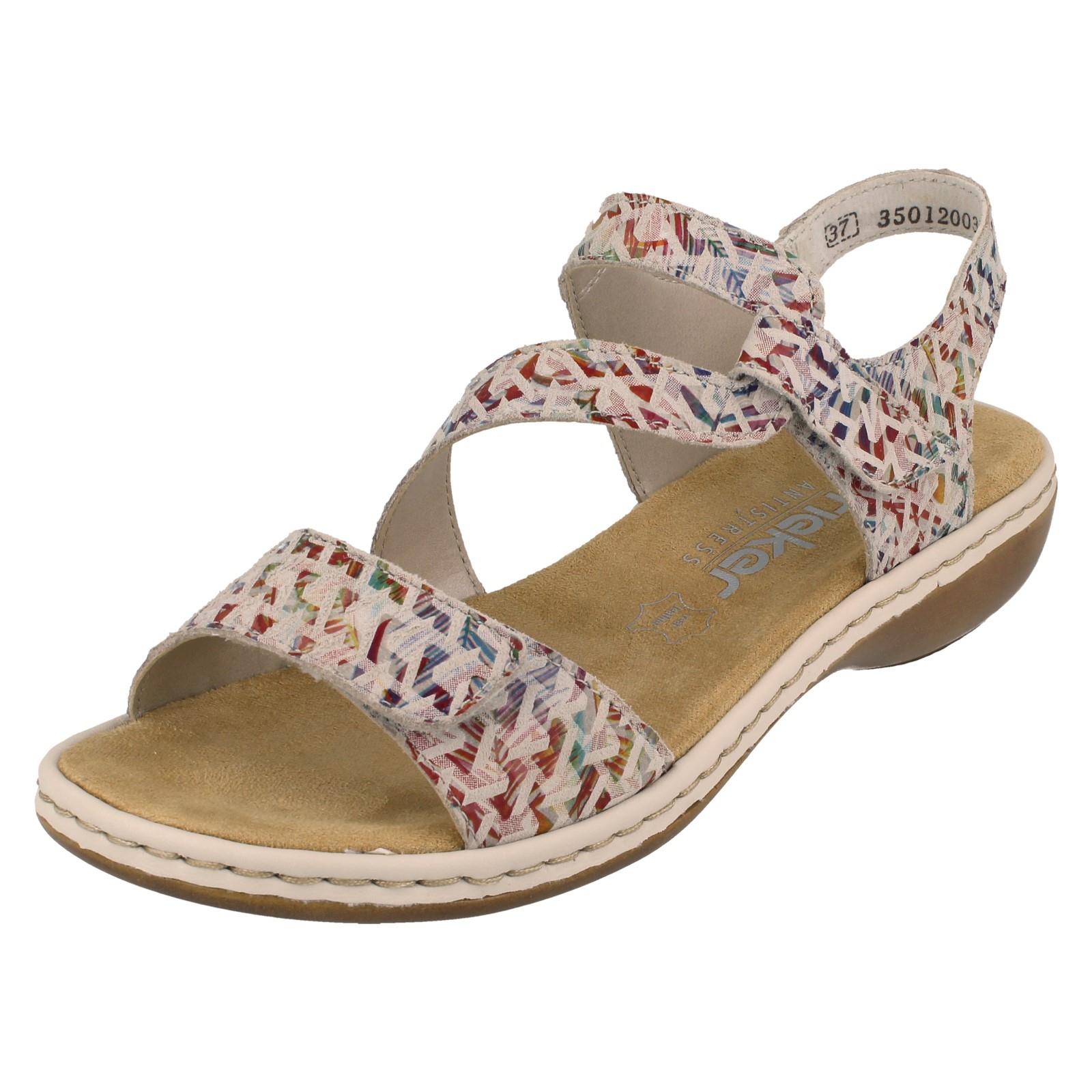 Sandalias De Mujer Rieker Elegantes Con Tiras - 659C7 - Imagen 47 de 64