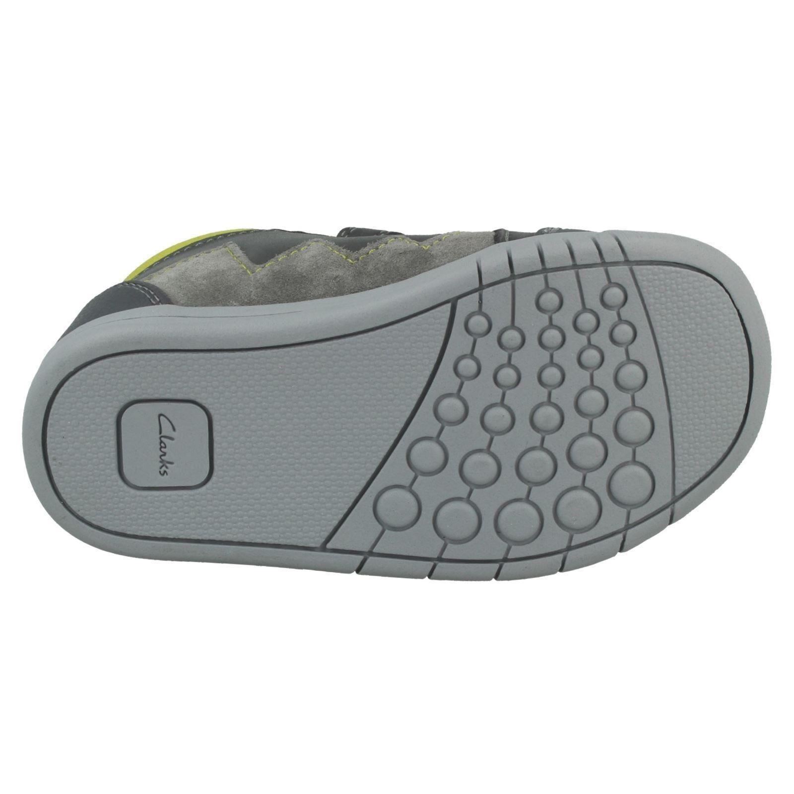 Botas Casual Para Niños Clarks Hasta El Tobillo Rex Park - Picture 4 of 28