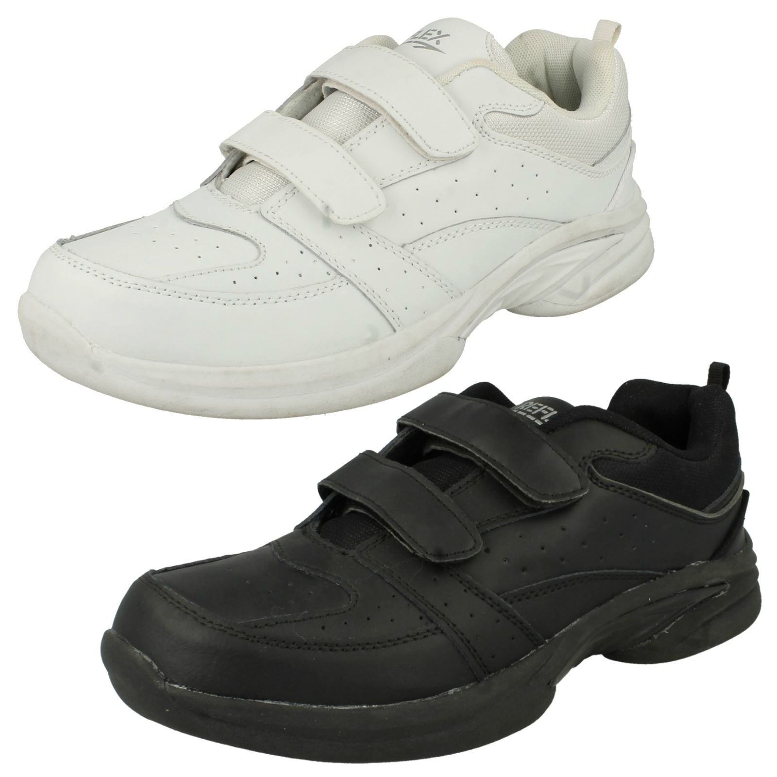 Mens Reflex Casual Hook and Loop Trainers eBay