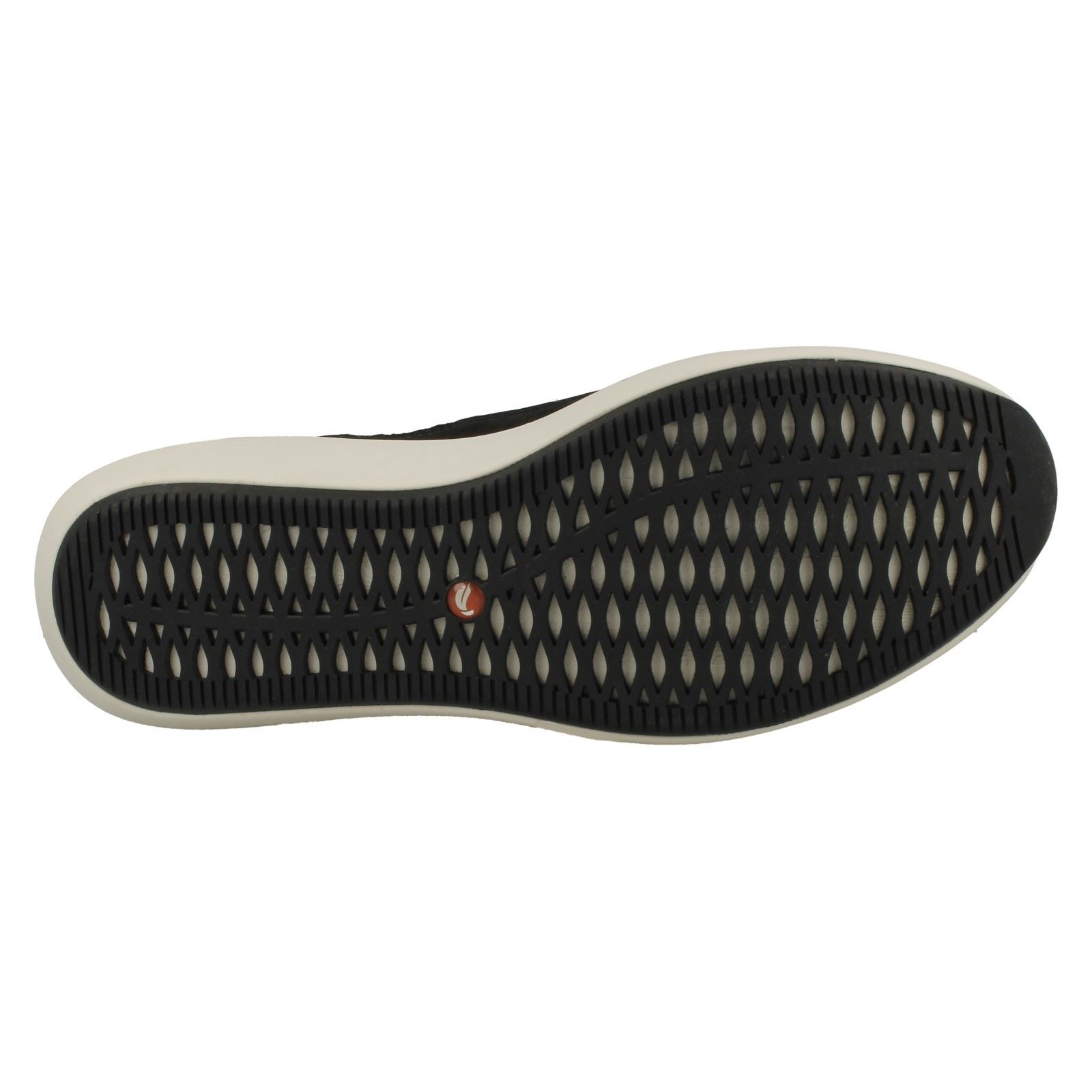 Ladies Clarks Un Rio Knit Elasticated Strap Detailed Trainers - Picture 3 of 19