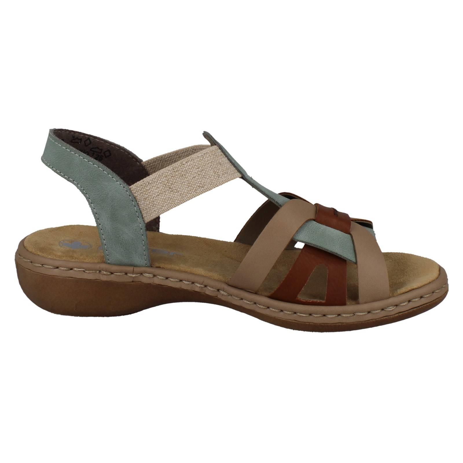 Damen Rieker Freizeit Sandalen 65918 - Bild 16 von 28
