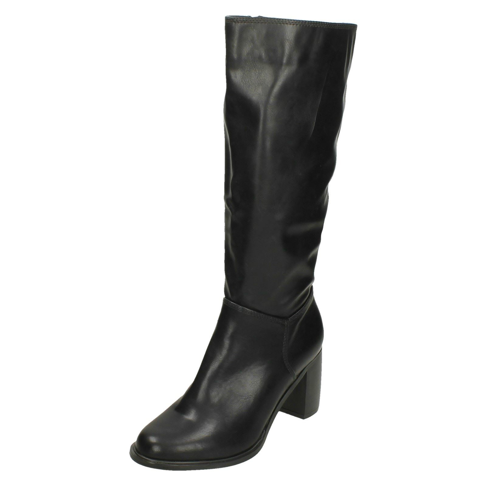 Spot On Damen 'Kniehoch Absatz Stiefel