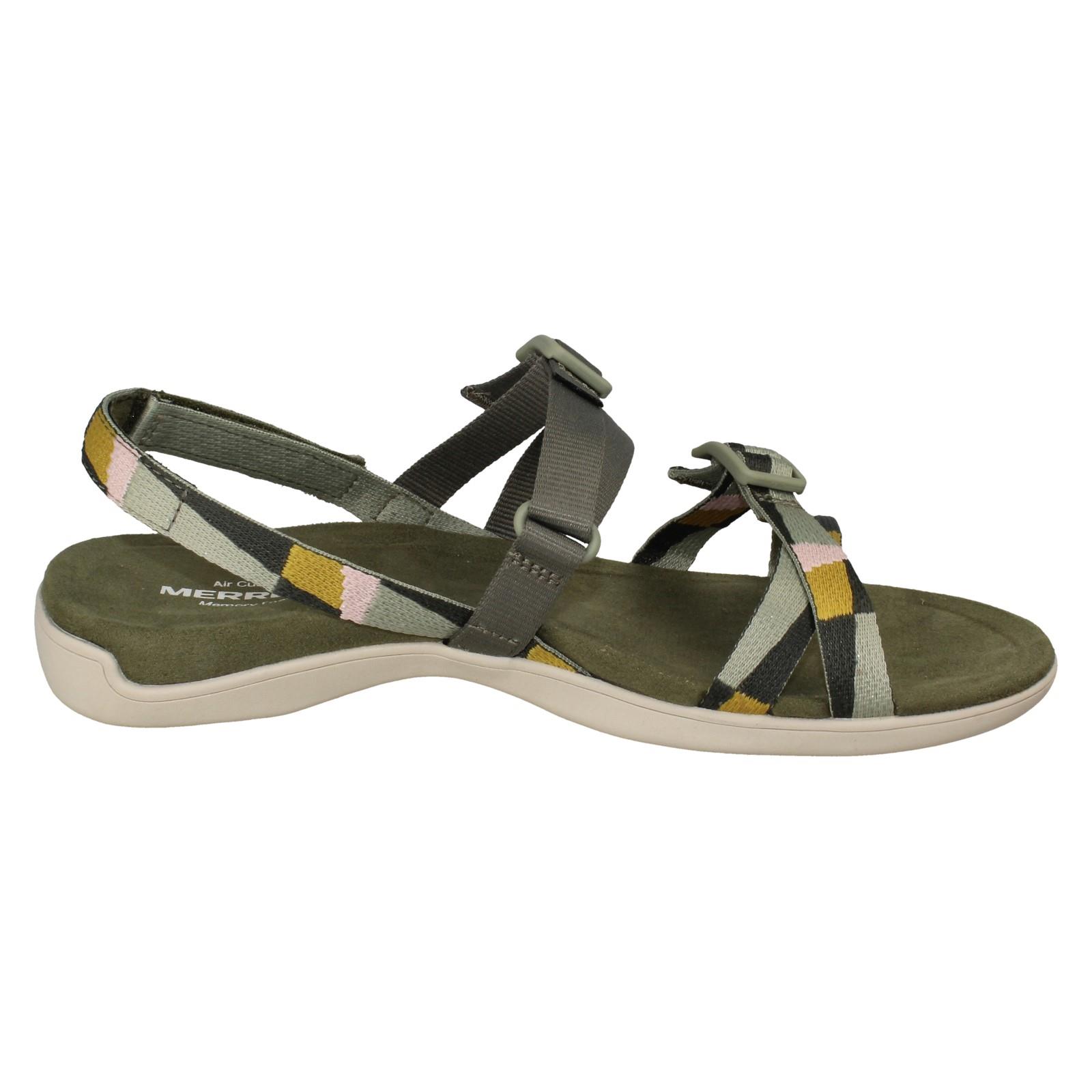 Ladies Merrell Casual Strappy Sandals *District 3 Backstrap Web* - Picture 19 of 19