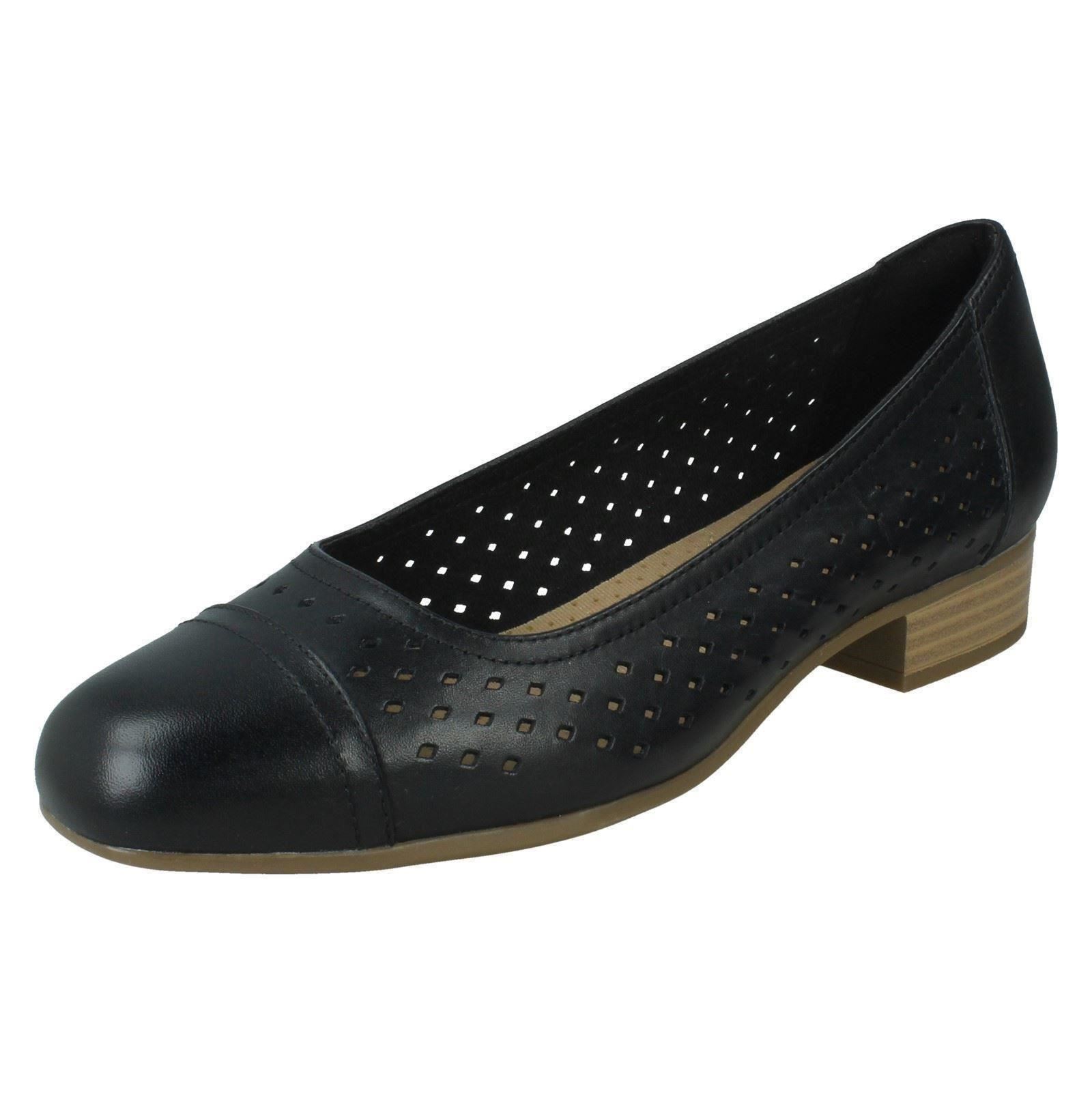 Damas Clarks Tacón Diario Mocasín de Cuero Mocasín Cedro Julieta - Imagen 2 de 10