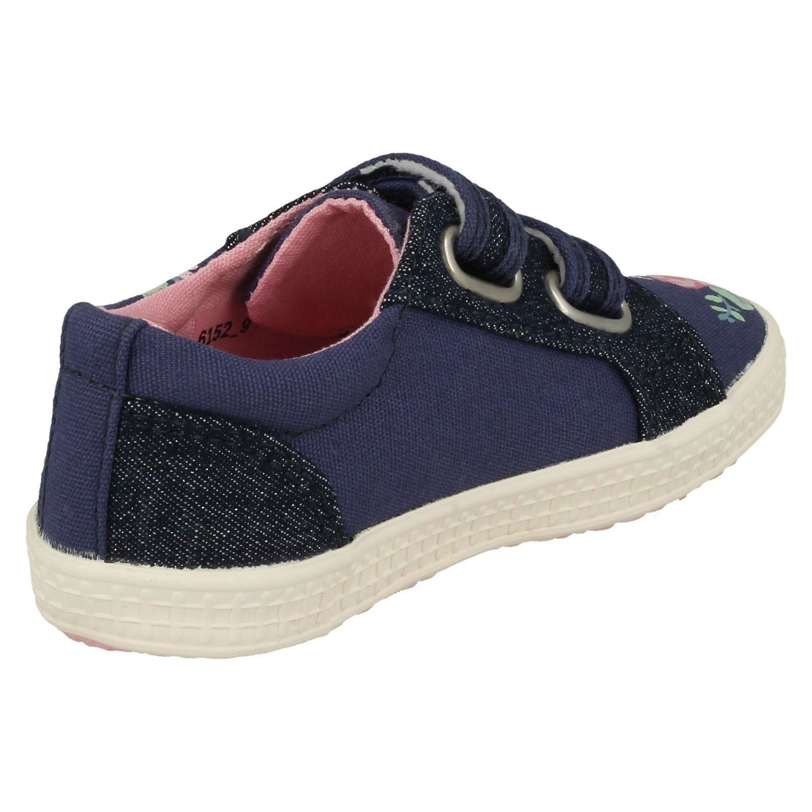 Girls Startrite Casual Canvas Shoes Edith 2 - Picture 6 of 19