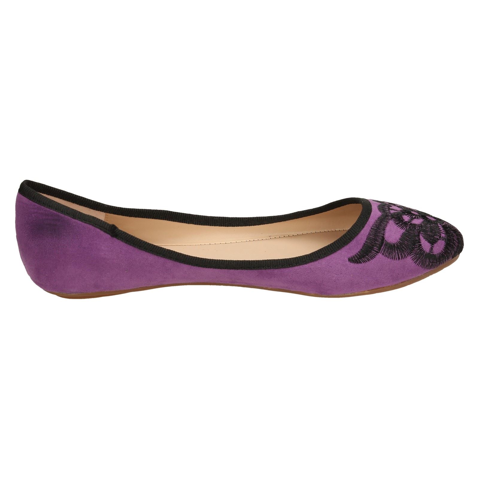 Zapatos de bailarina para dama Anne Michelle Suedette - Imagen 41 de 46
