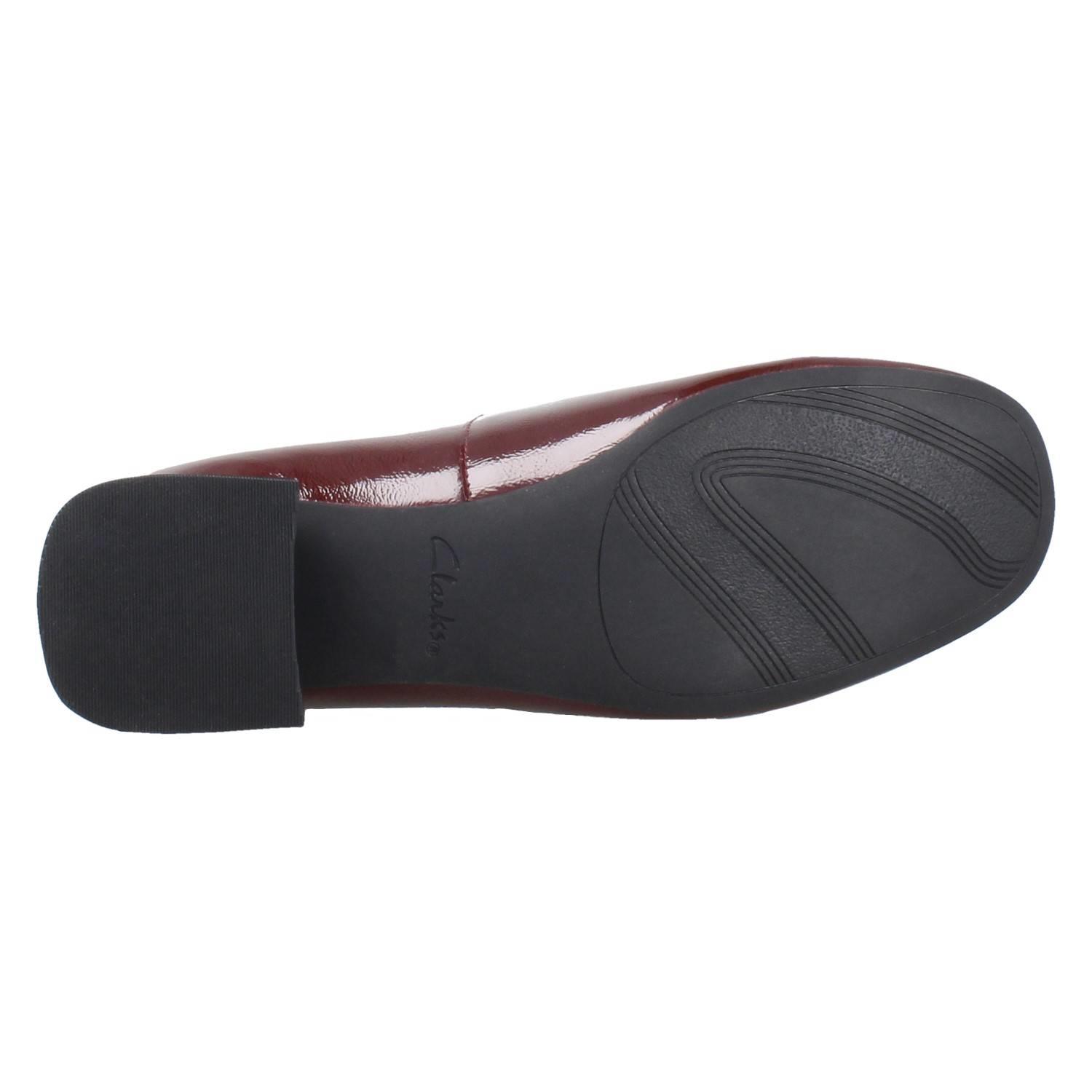 Ladies Clarks Mary Jane Buckle Fastening Smart Shoes Daiss 30 Shine - Picture 19 of 37