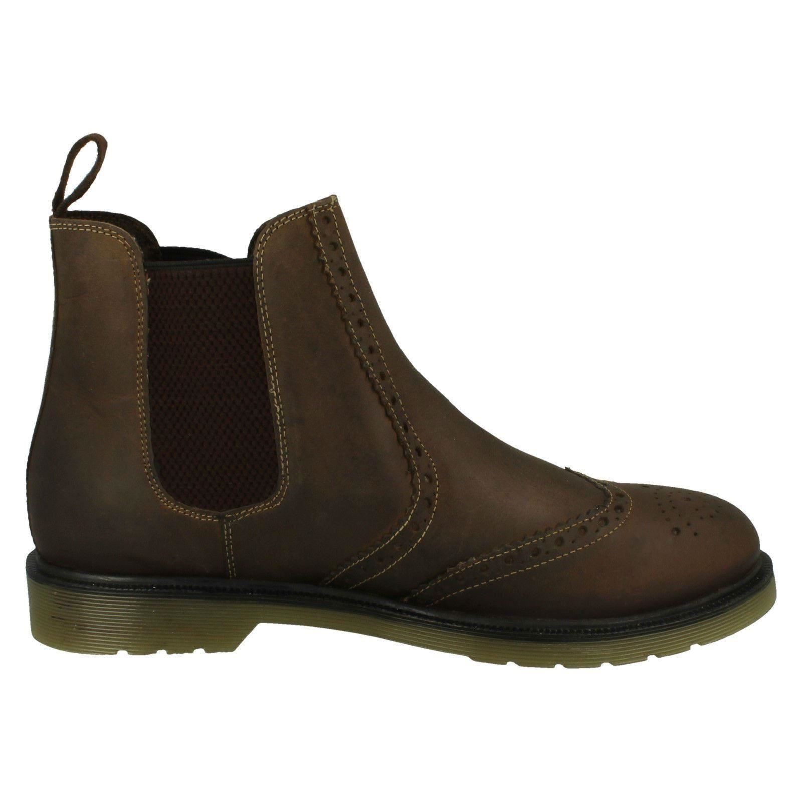 Mens Oak Trak Pull On Chelsea Boots Belper