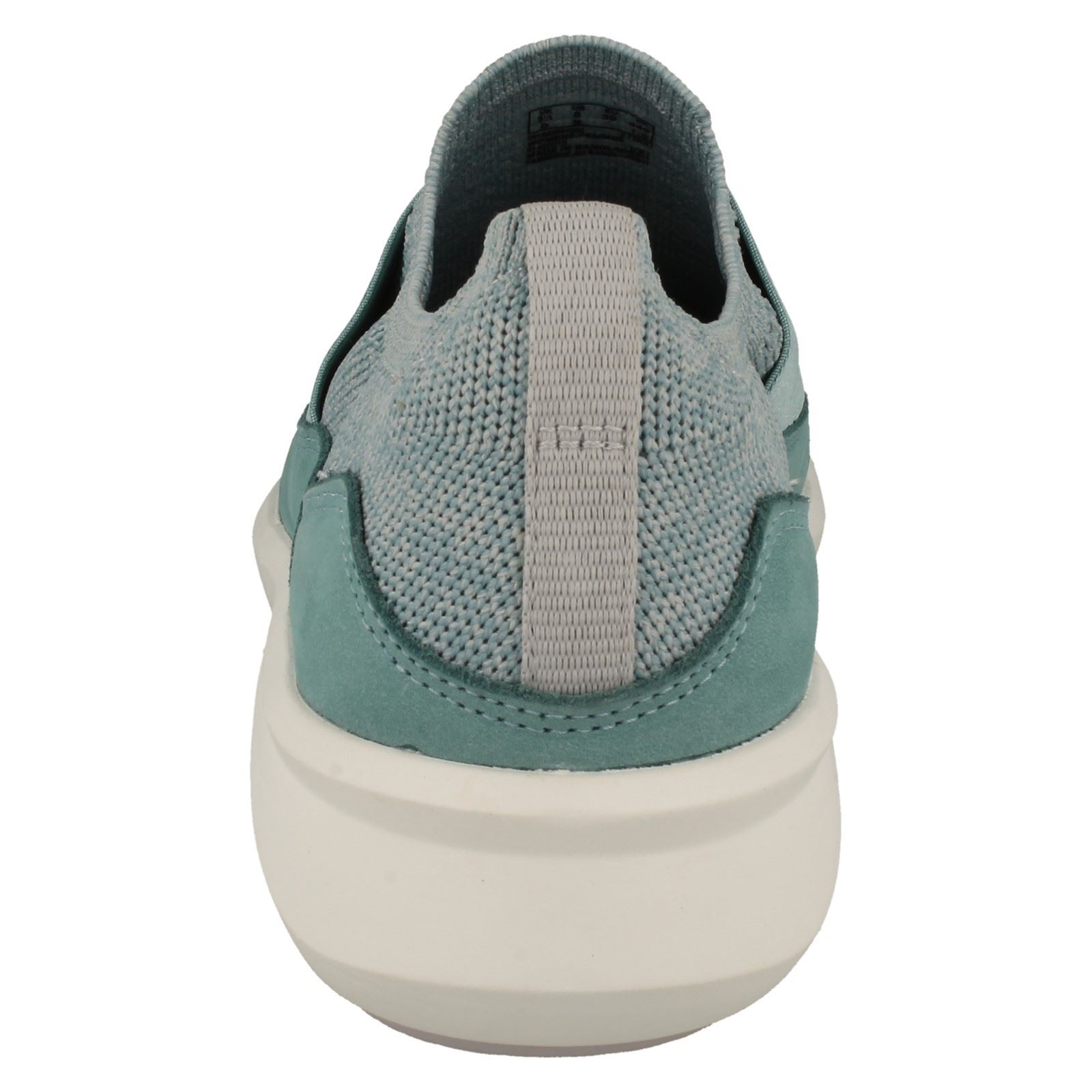 Ladies Clarks Un Rio Knit Elasticated Strap Detailed Trainers - Picture 14 of 19