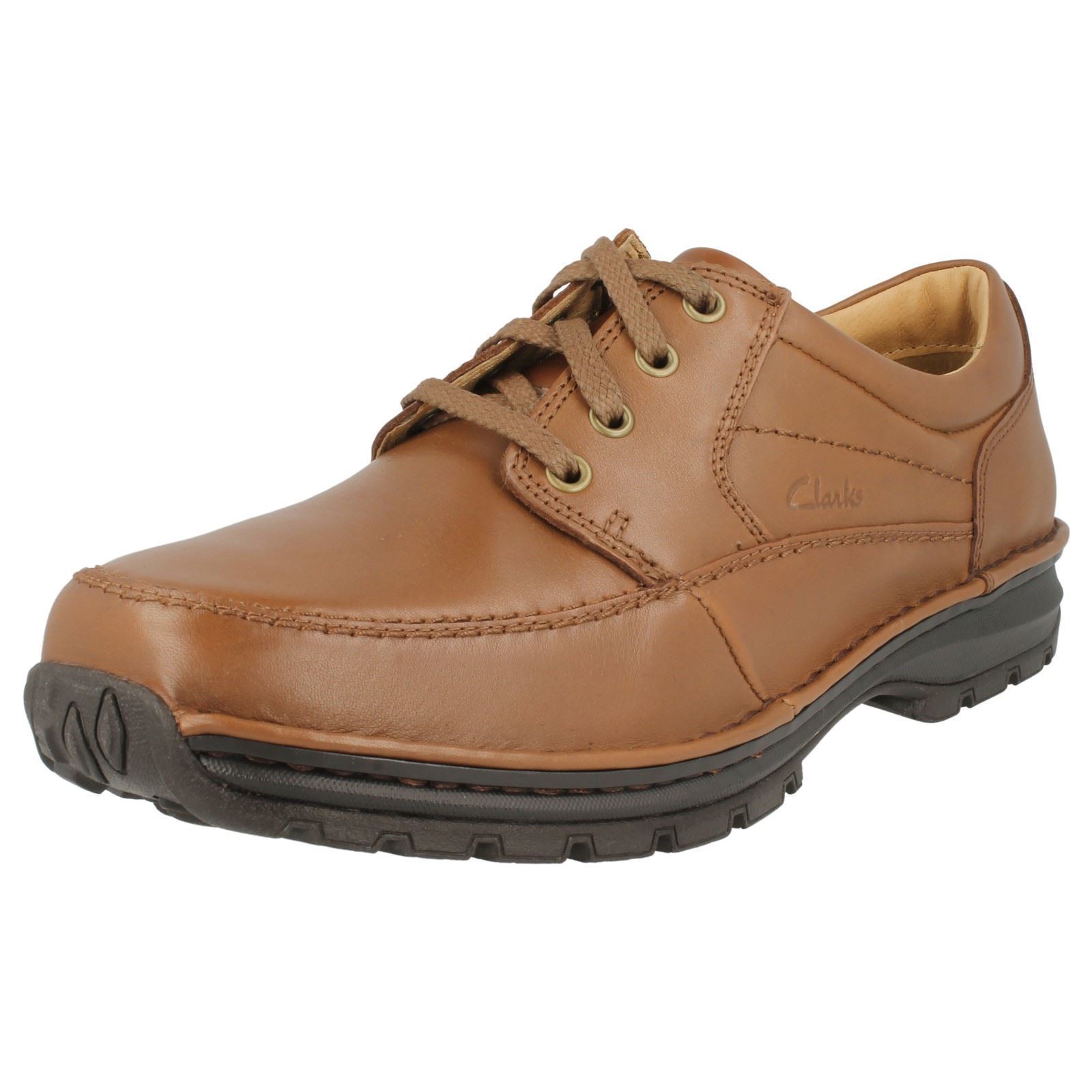 'Mens Clarks' Casual Lace up Shoes - Sidmouthkey 'Mens Clarks' Casual Lace up Shoes - Sidmouthkey