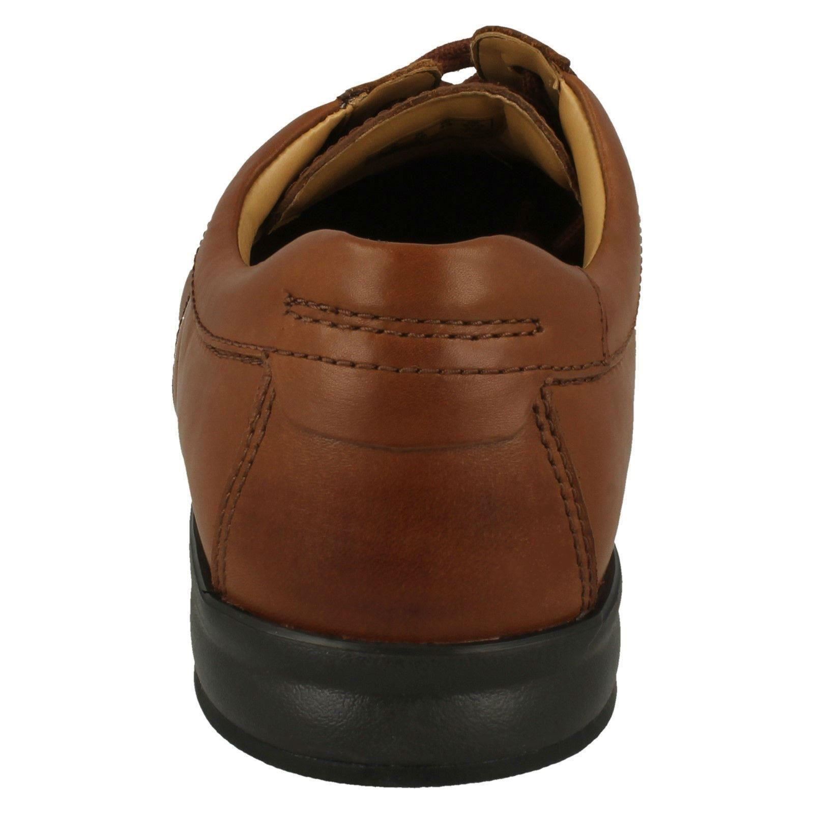 Toe Scopic Way Lace brown Wide Fit Shoes Mens Formal Rounded Clarks Leather Up Tan EqvPv1a