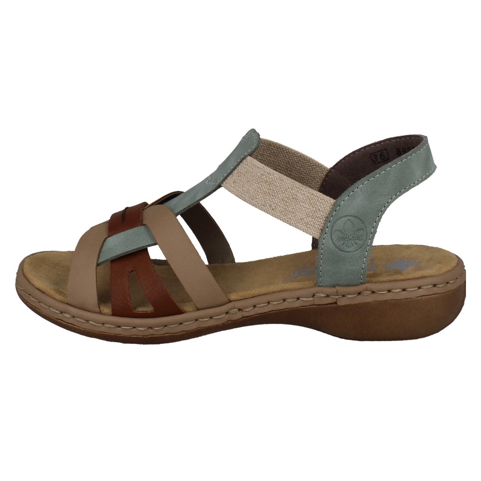 Damen Rieker Freizeit Sandalen 65918 - Bild 12 von 28
