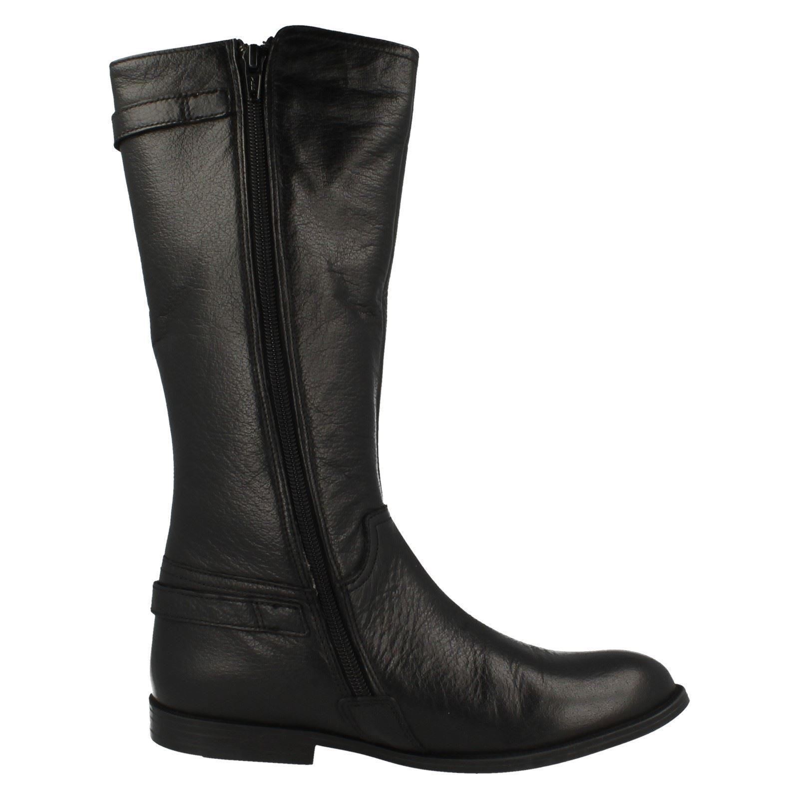 Girls Startrite Flat Knee High Boot with Buckle Details 'Cavaletti' - Picture 10 of 28