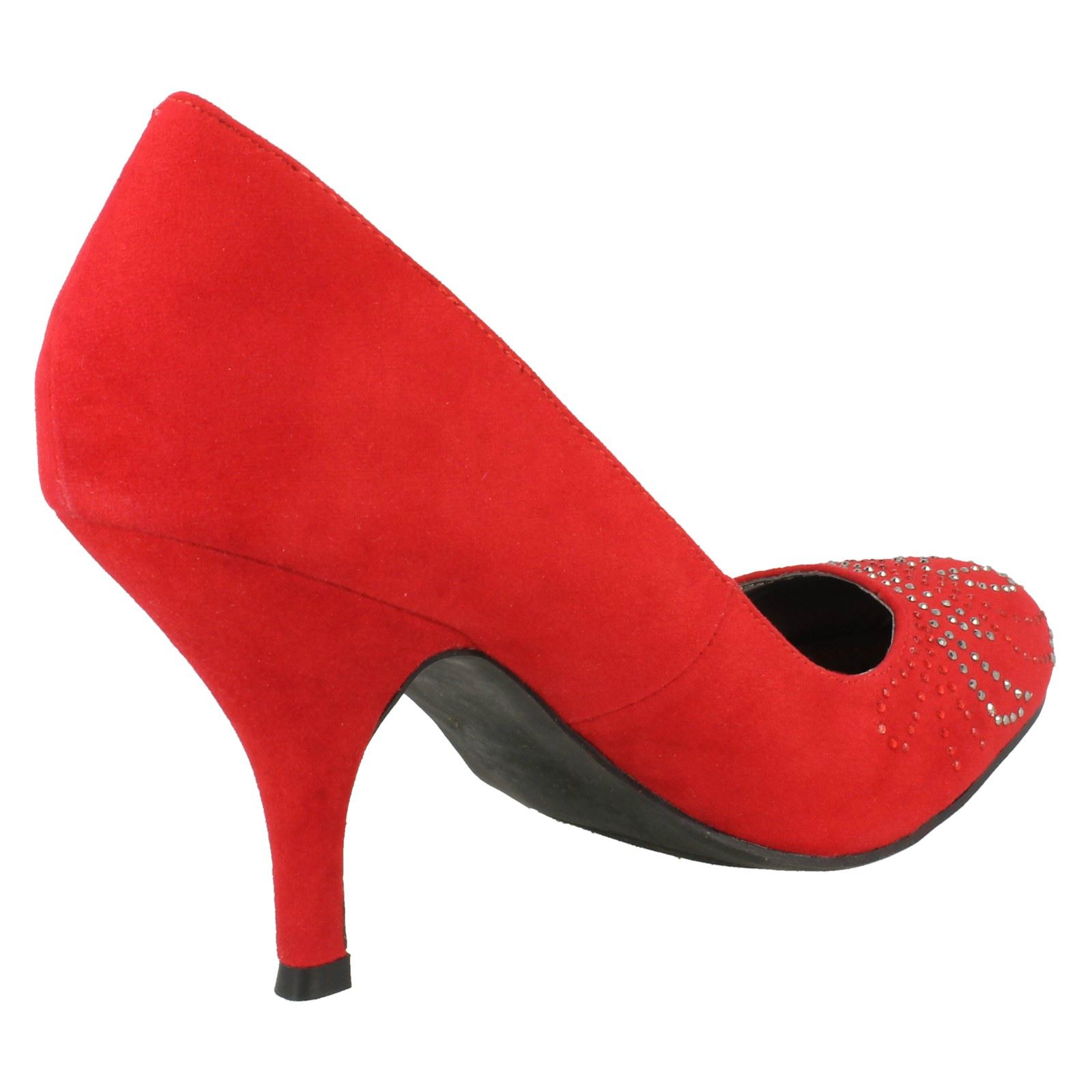 Zapatos de corte para dama Anne Michelle con patrón de diamante - Imagen 8 de 36