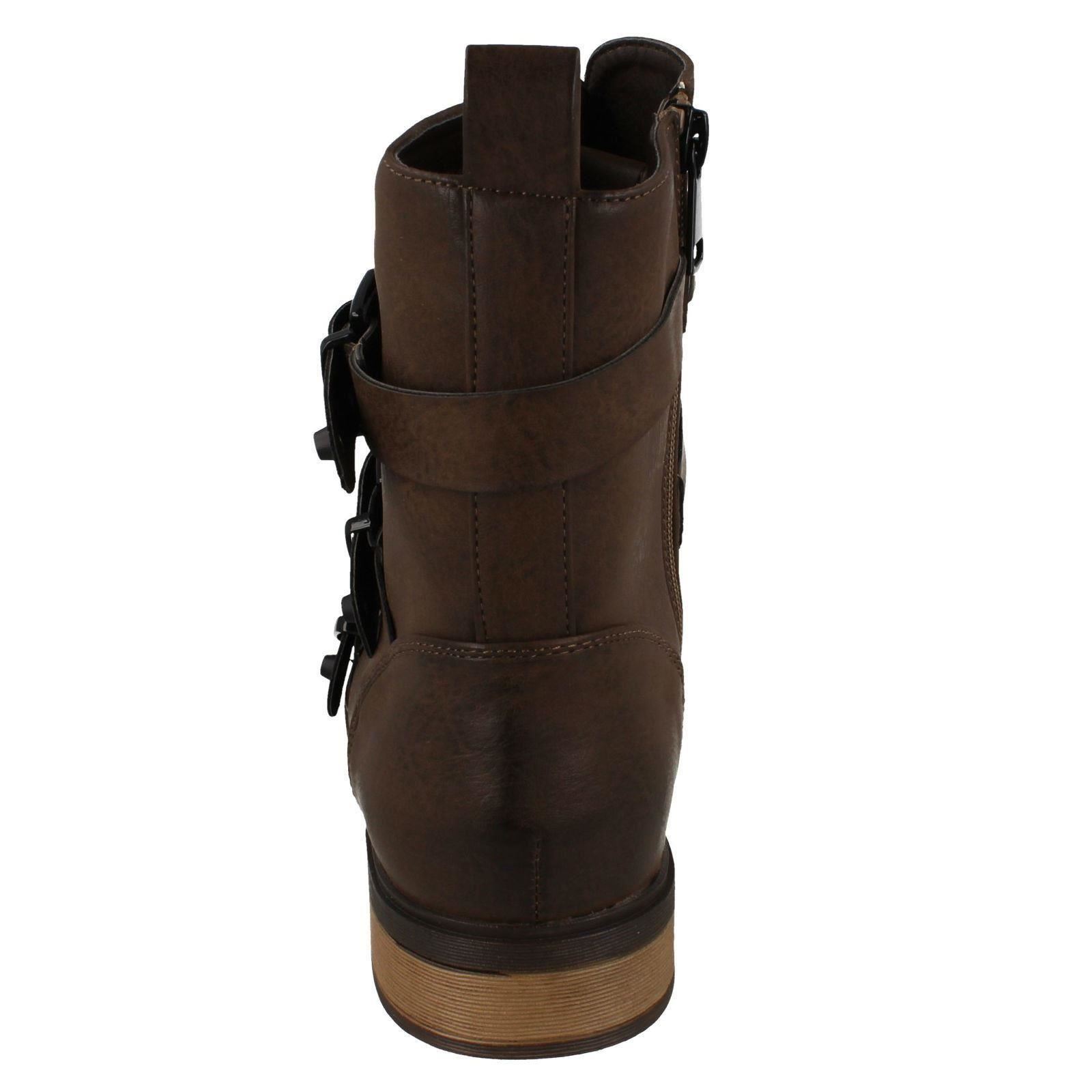 Ladies Spot On Ankle Boots - Picture 13 of 19