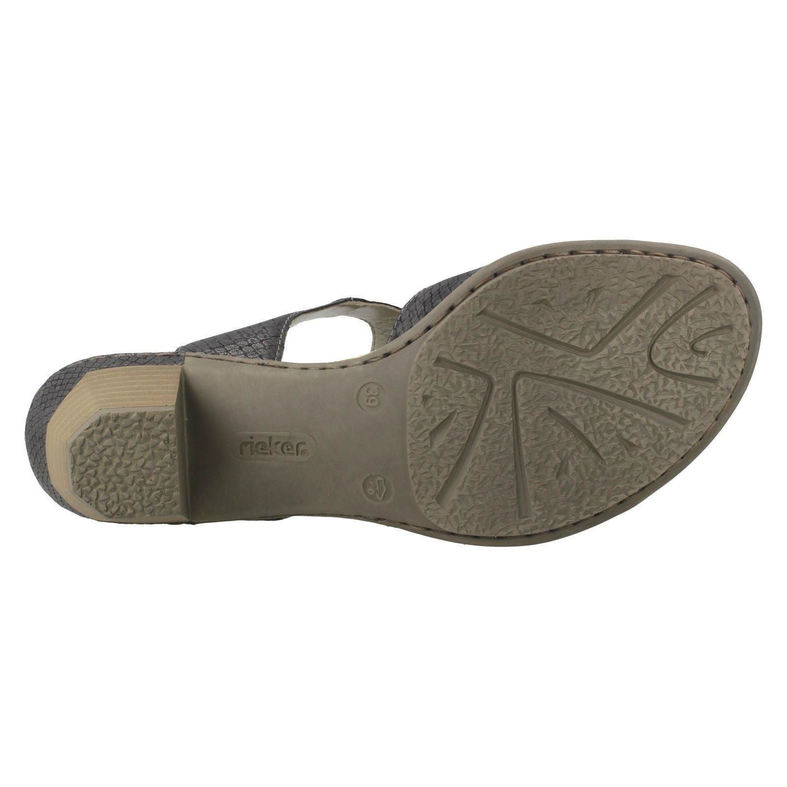 Femmes Femmes Femmes Rieker Reptile Print Crochet & Boucle Moyen Talon Sandales - 67369 f8803a Femmes Femmes Femmes Rieker Reptile Print Crochet & Boucle Moyen Talon Sandales - 67369 f8803a