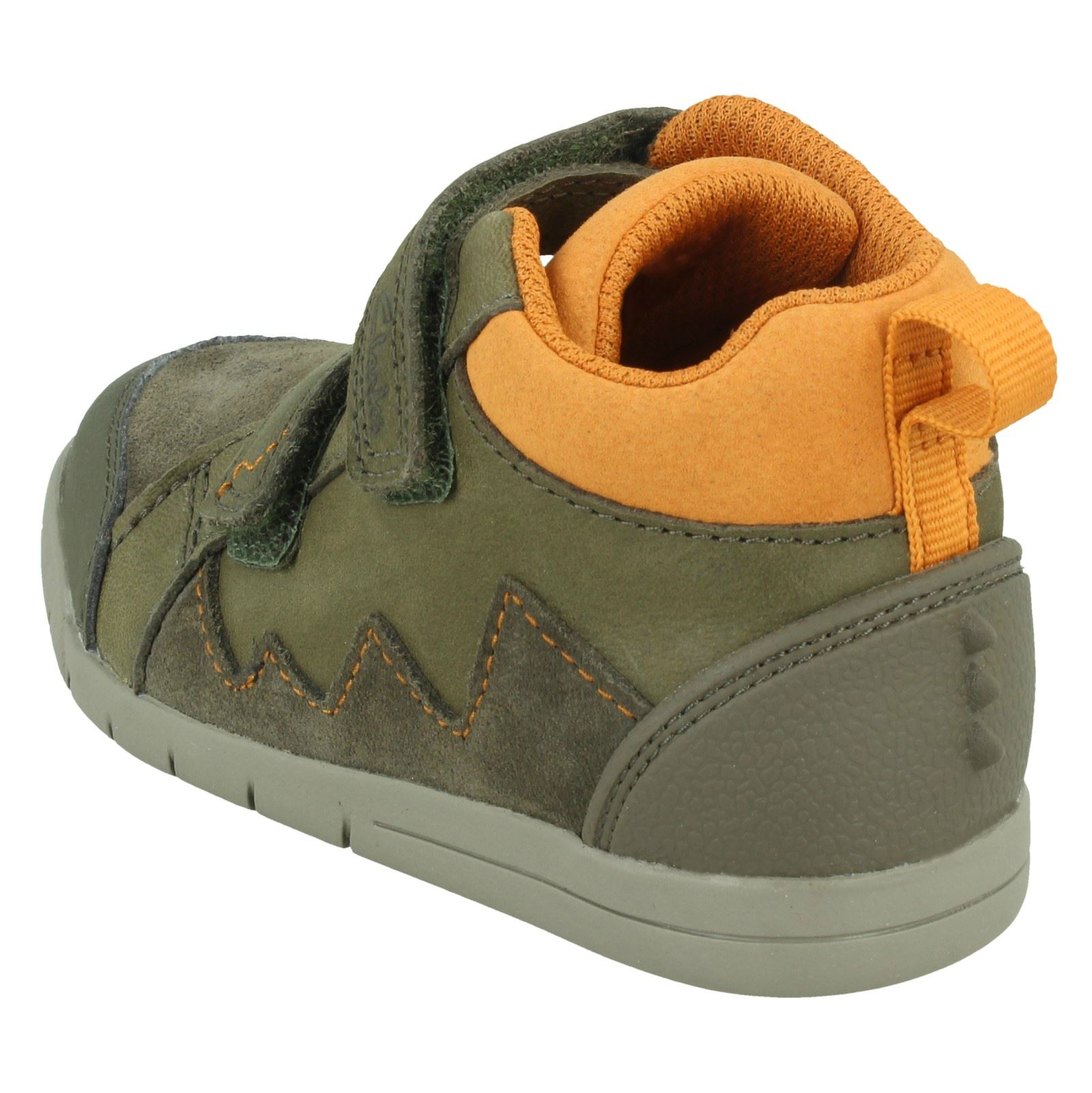 Botas Casual Para Niños Clarks Hasta El Tobillo Rex Park - Picture 13 of 28