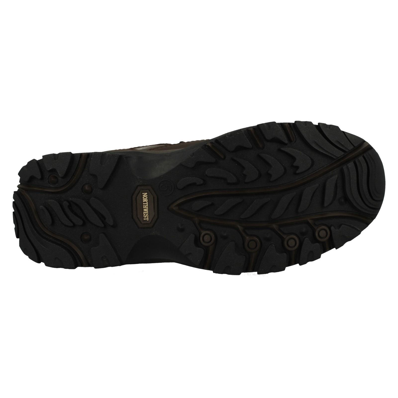 Ladies Northwest Territory Leather Hiking Walking Waterproof Ankle Boots 'Peak' - Picture 13 of 19