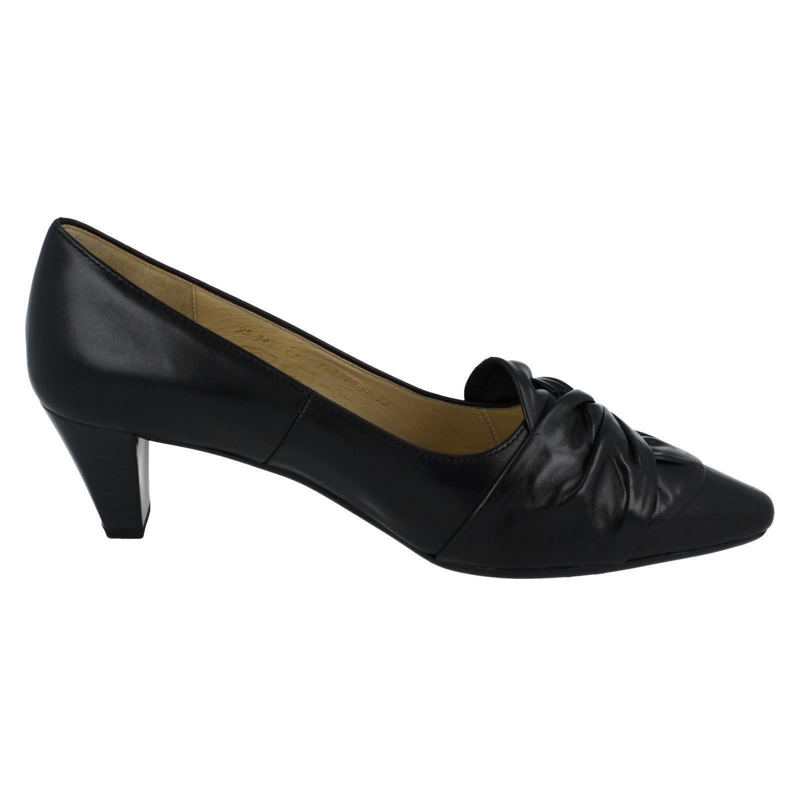 Shoes '95149' Gabor nero Schwarz Ladies Court wgE6znq7