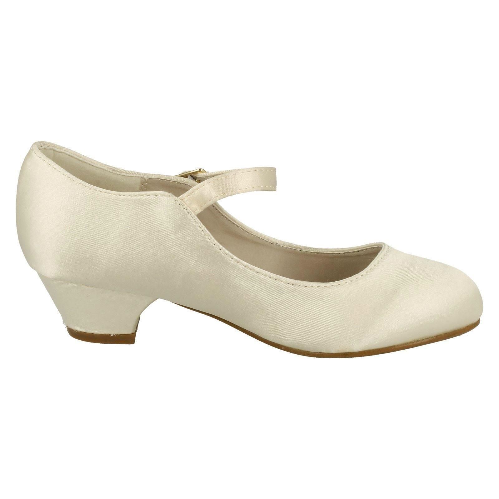 Girls Spot On Formal Mary Jane Style Party Shoes - Picture 7 of 28