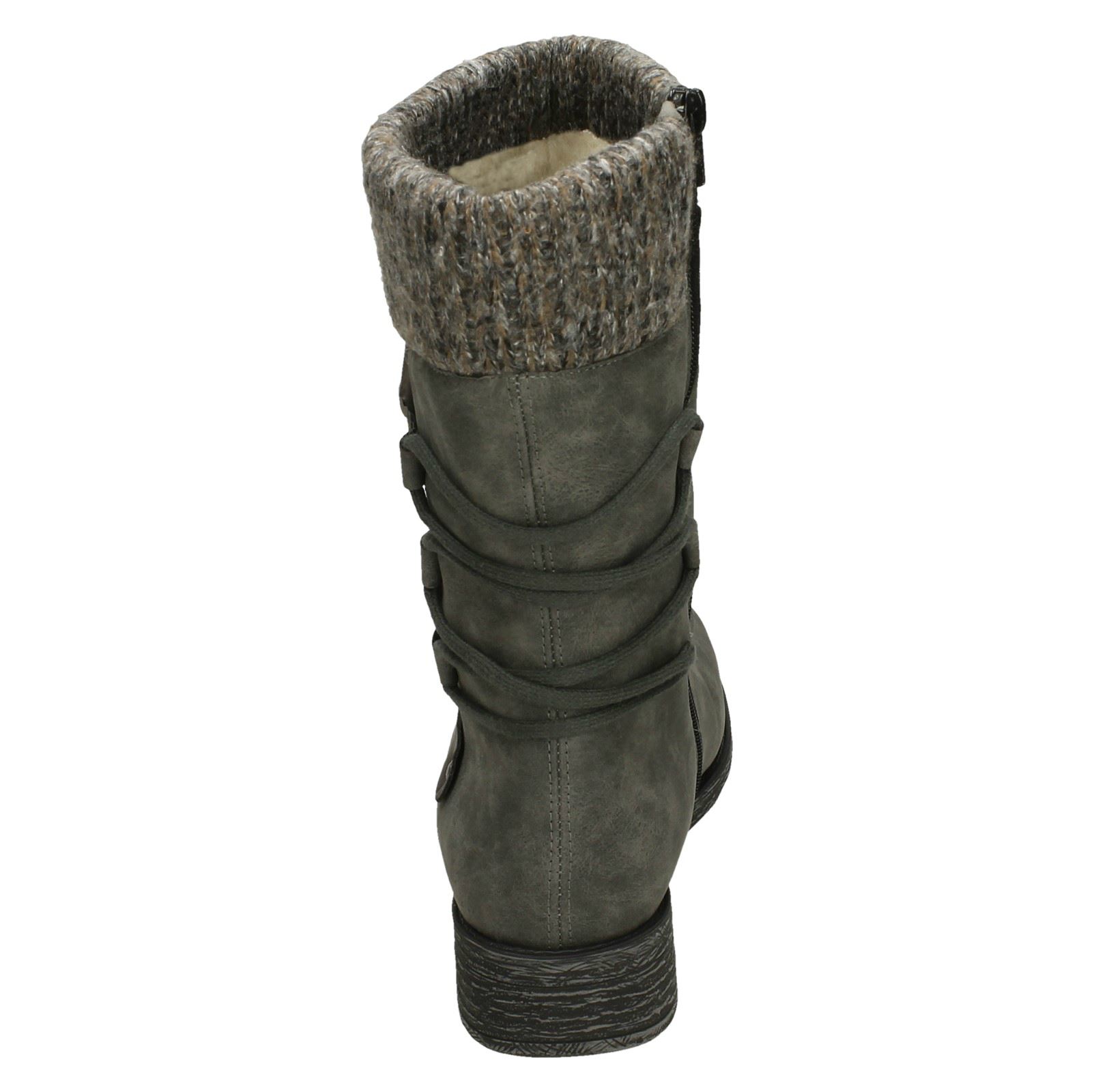 Botas Remonte-Tex informales con cremallera forradas cálidas para dama D8070 - Imagen 24 de 28