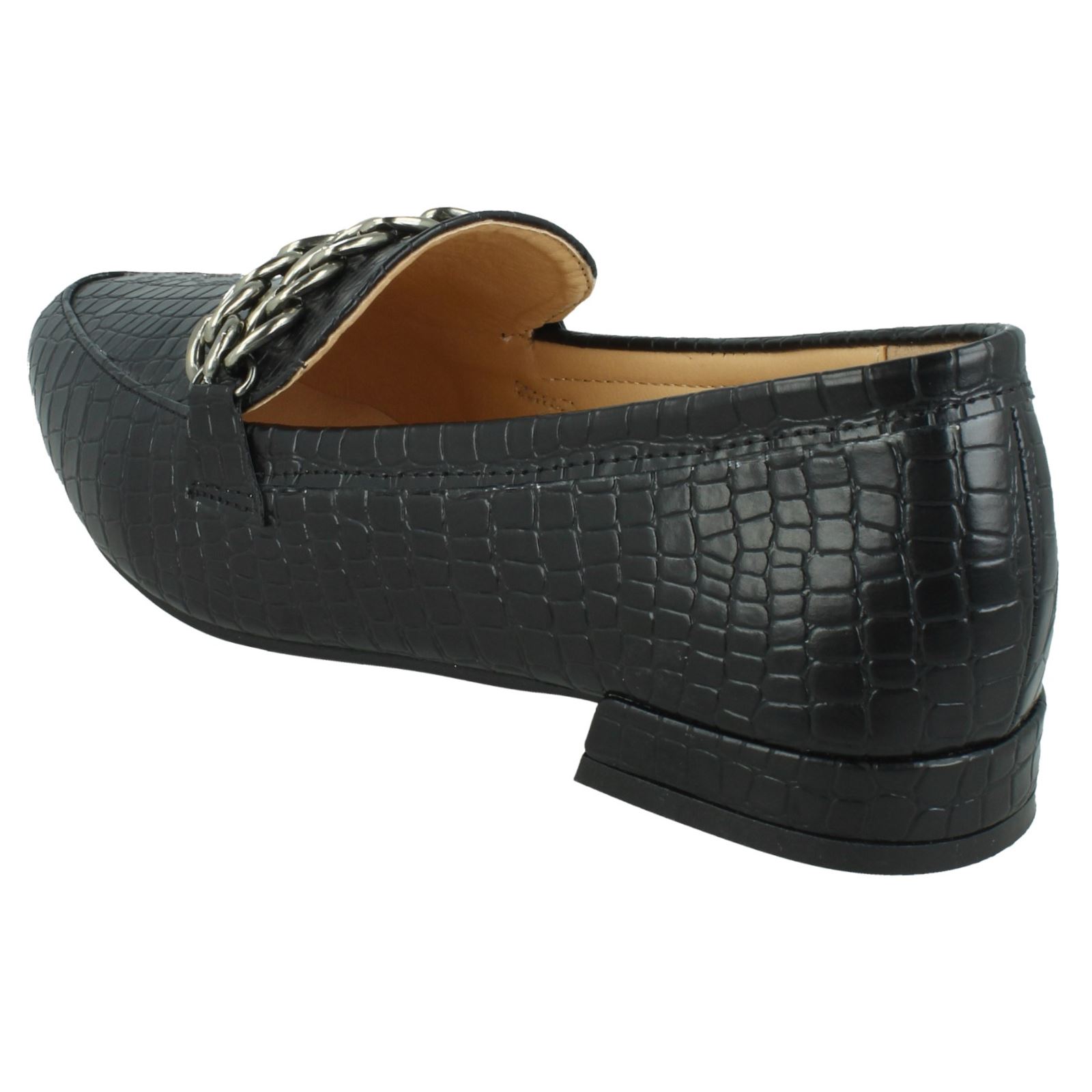 Ladies Spot On Wide Fit Loafers 'F8R0534' - Picture 8 of 19