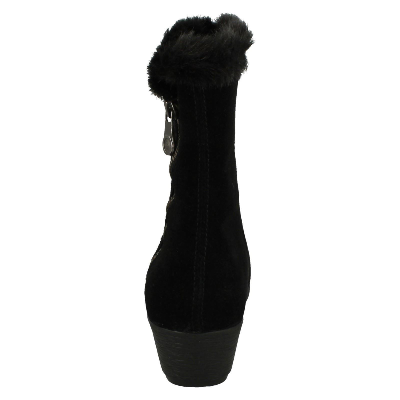 Damas Lana Rieker Lana Damas De Cordero Forrado botas al tobillo-Z2470 d6ebe7 Damas Lana Rieker Lana Damas De Cordero Forrado botas al tobillo-Z2470 d6ebe7