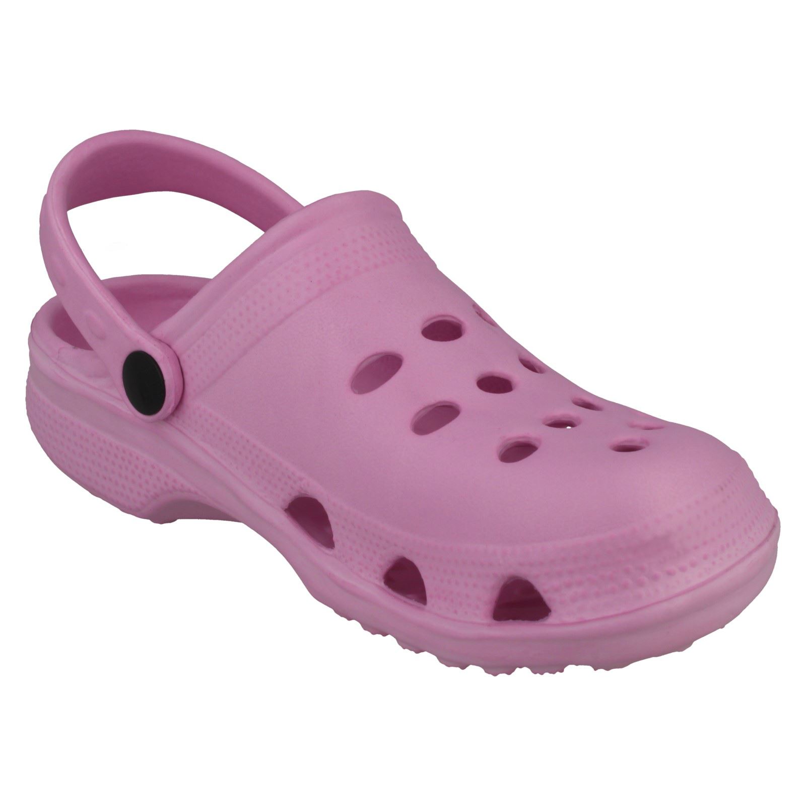 Childrens Unisex Spot On Clogs With Ankle Strap - Picture 28 of 28