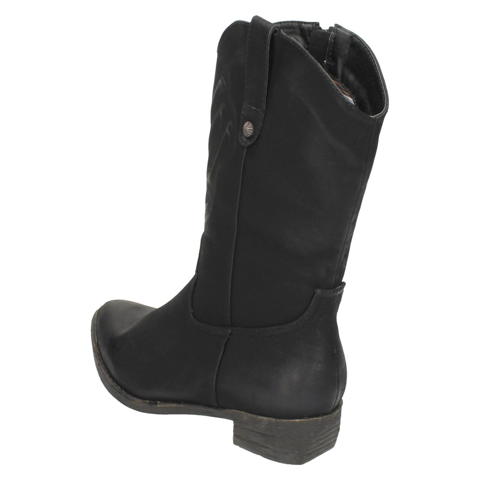 Ladies Spot On Cowboy Boots Style eBay