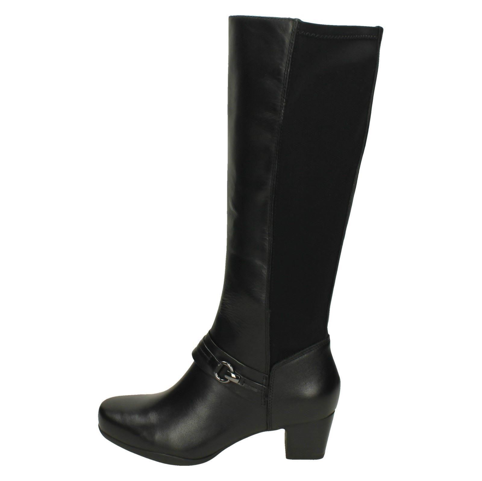 Femme Noir Clara Rosalyn Clarks Boots wtRqC0x