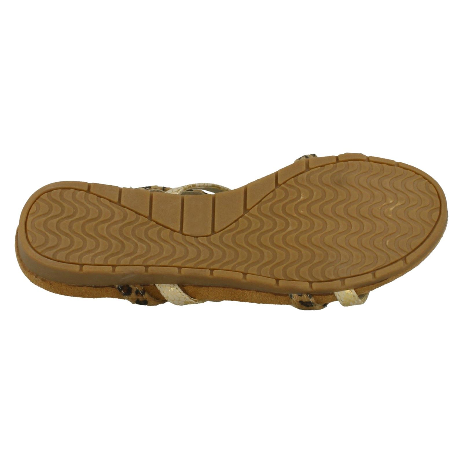 Ladies Down To Earth T Bar Slingback Sandals - Picture 10 of 19