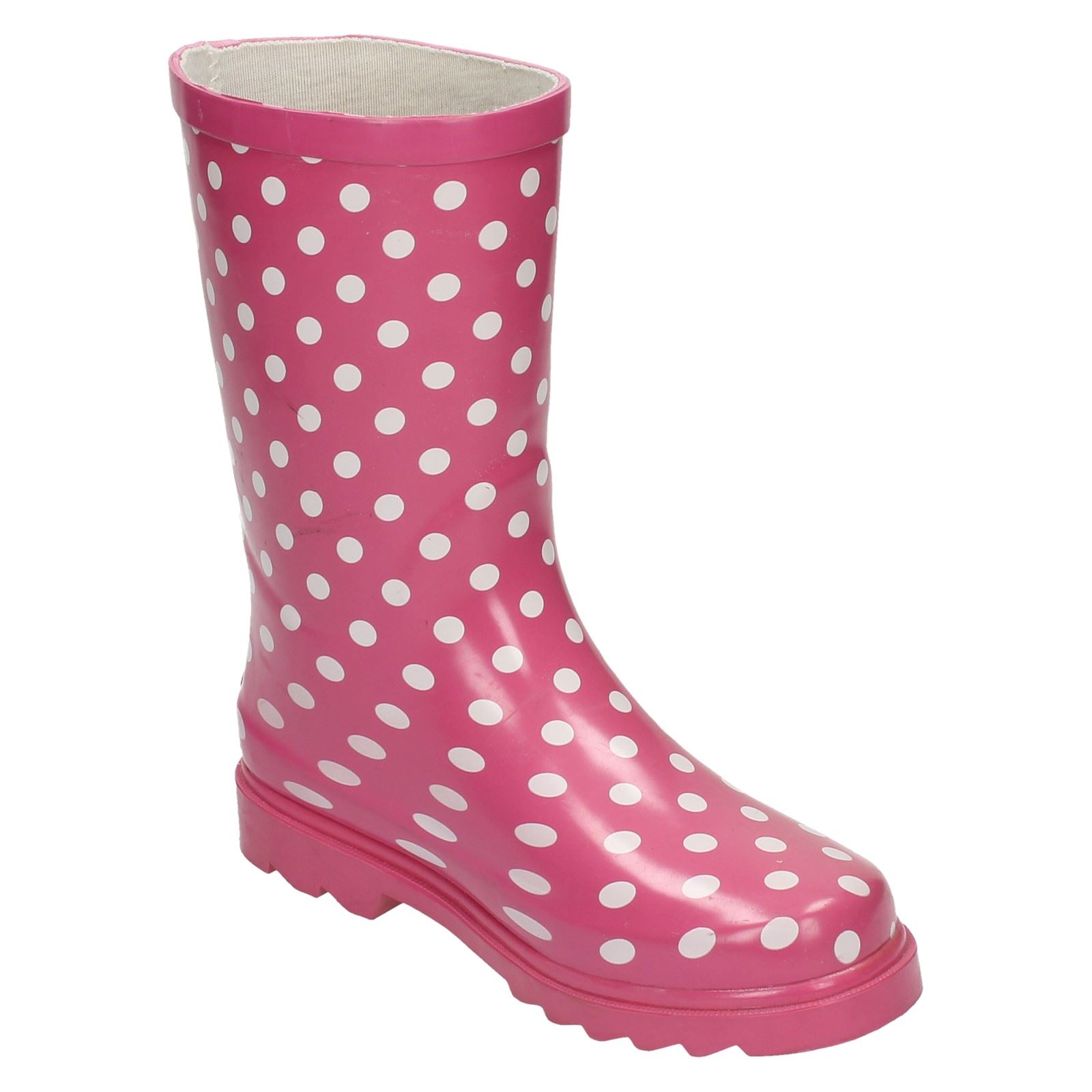 Girls Spot On Spotted 'Wellington' - Picture 16 of 28