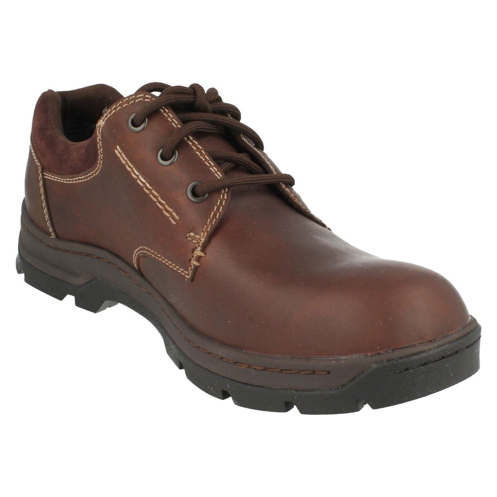 Mens Clarks Casual GoreTex Technology Lace Up Leather